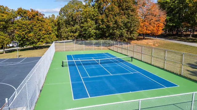 a sign on the side of the road