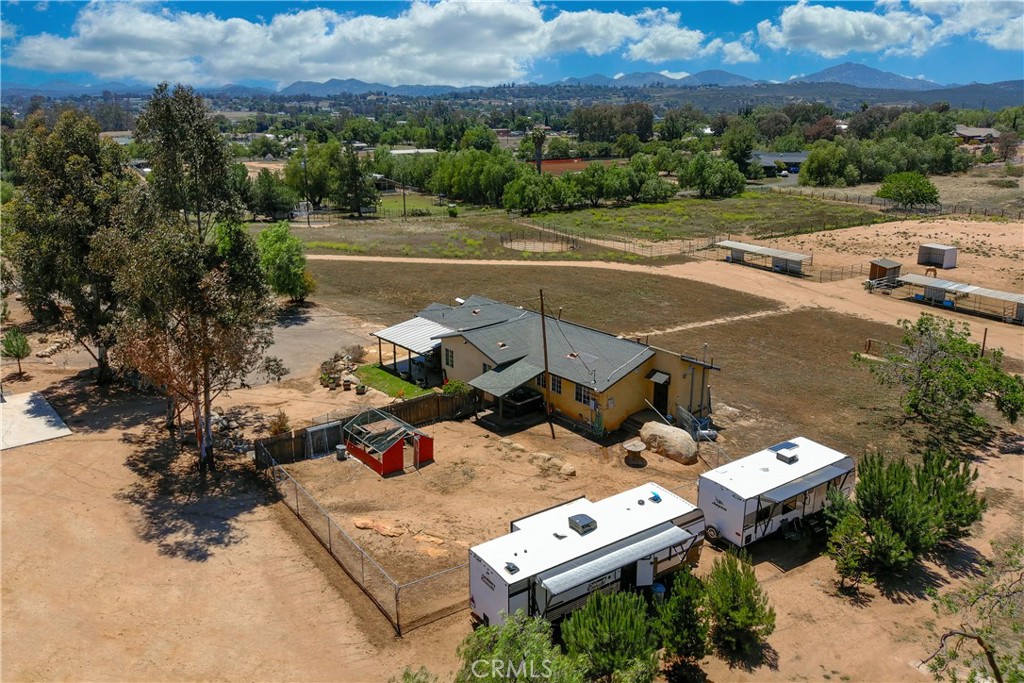 2165 Lilac Road Ramona, CA 92065 - Photo 37 of 49 an aerial view of a house with a yard