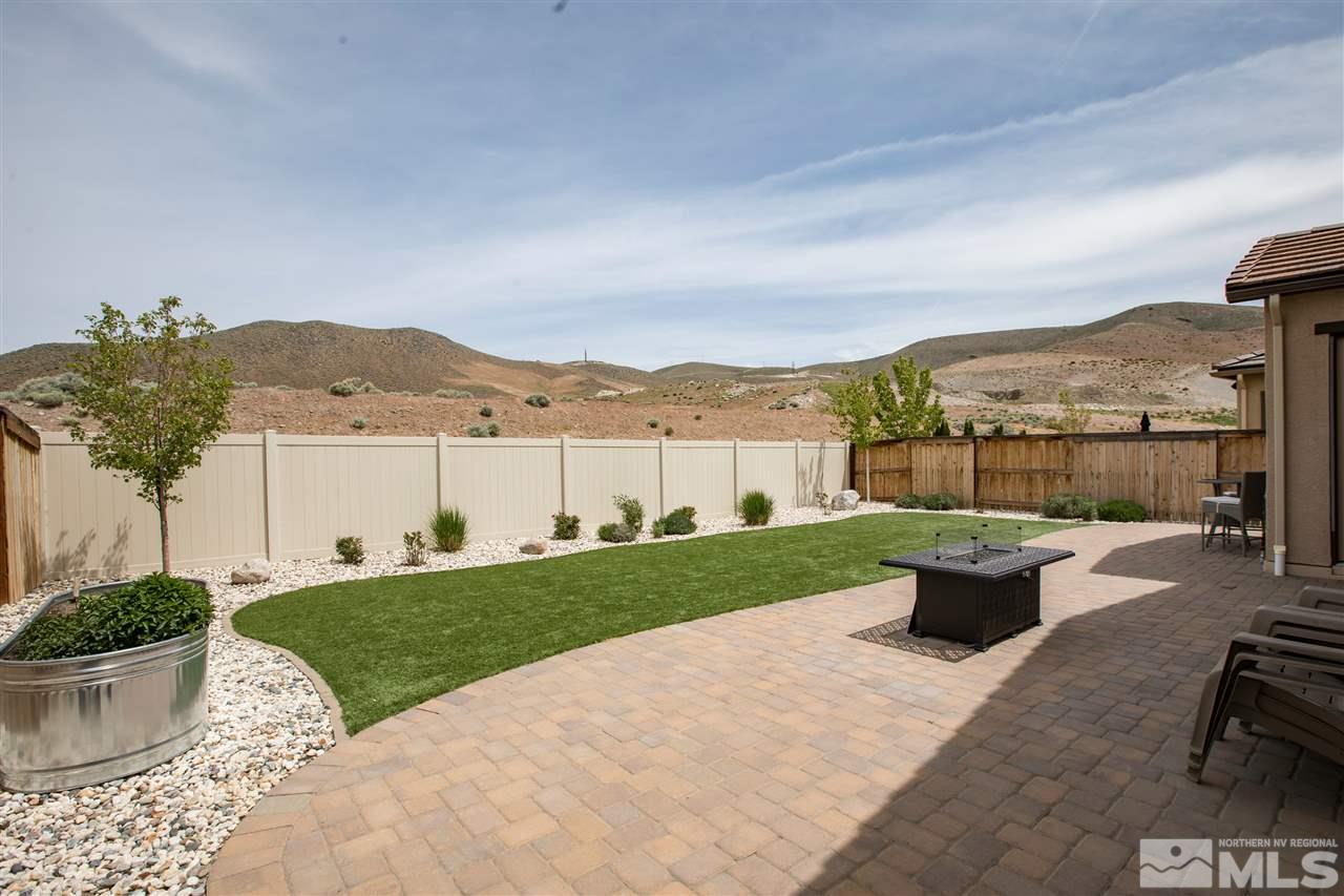 3045 Show Jumper Lane Reno, NV 89521 - Photo 17 of 22 a view of a terrace with garden