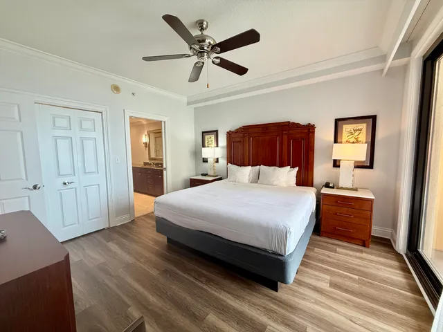 a room with furniture and a window