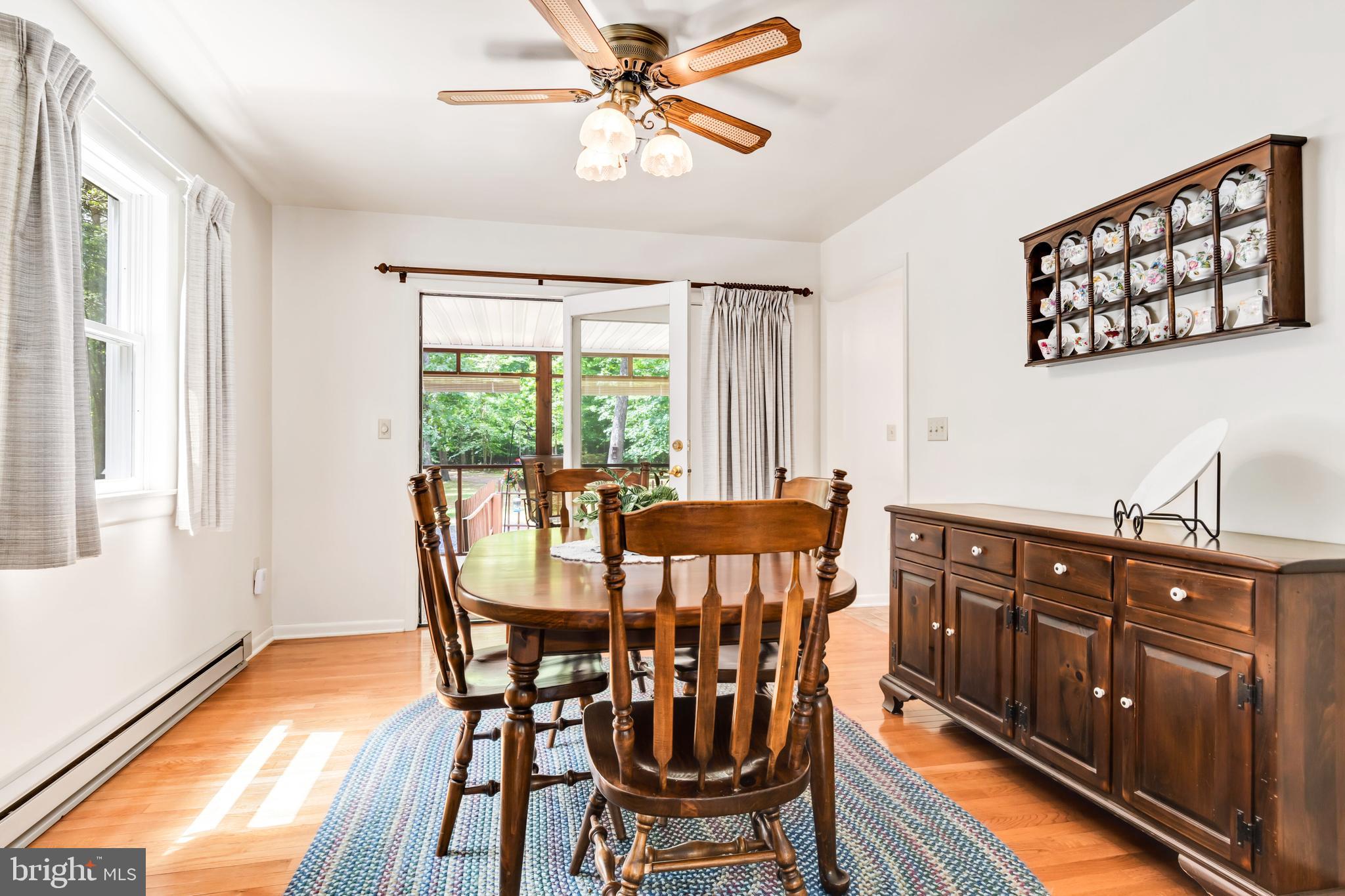 14700 Plains Court Ridgely, MD 21660 - Photo 13 of 53 Dining room, hardwood flrs, ceiling fan