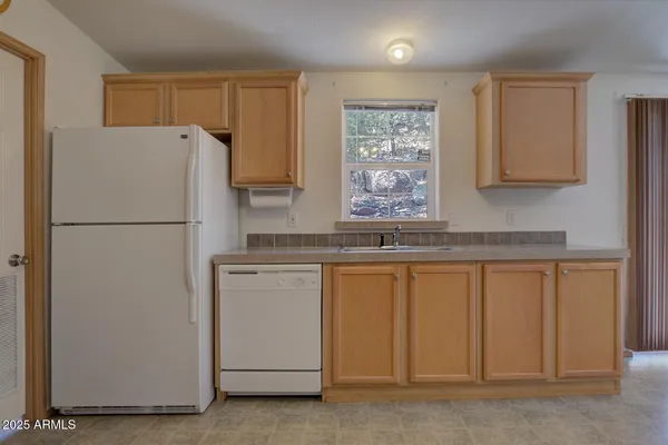a sink with a window