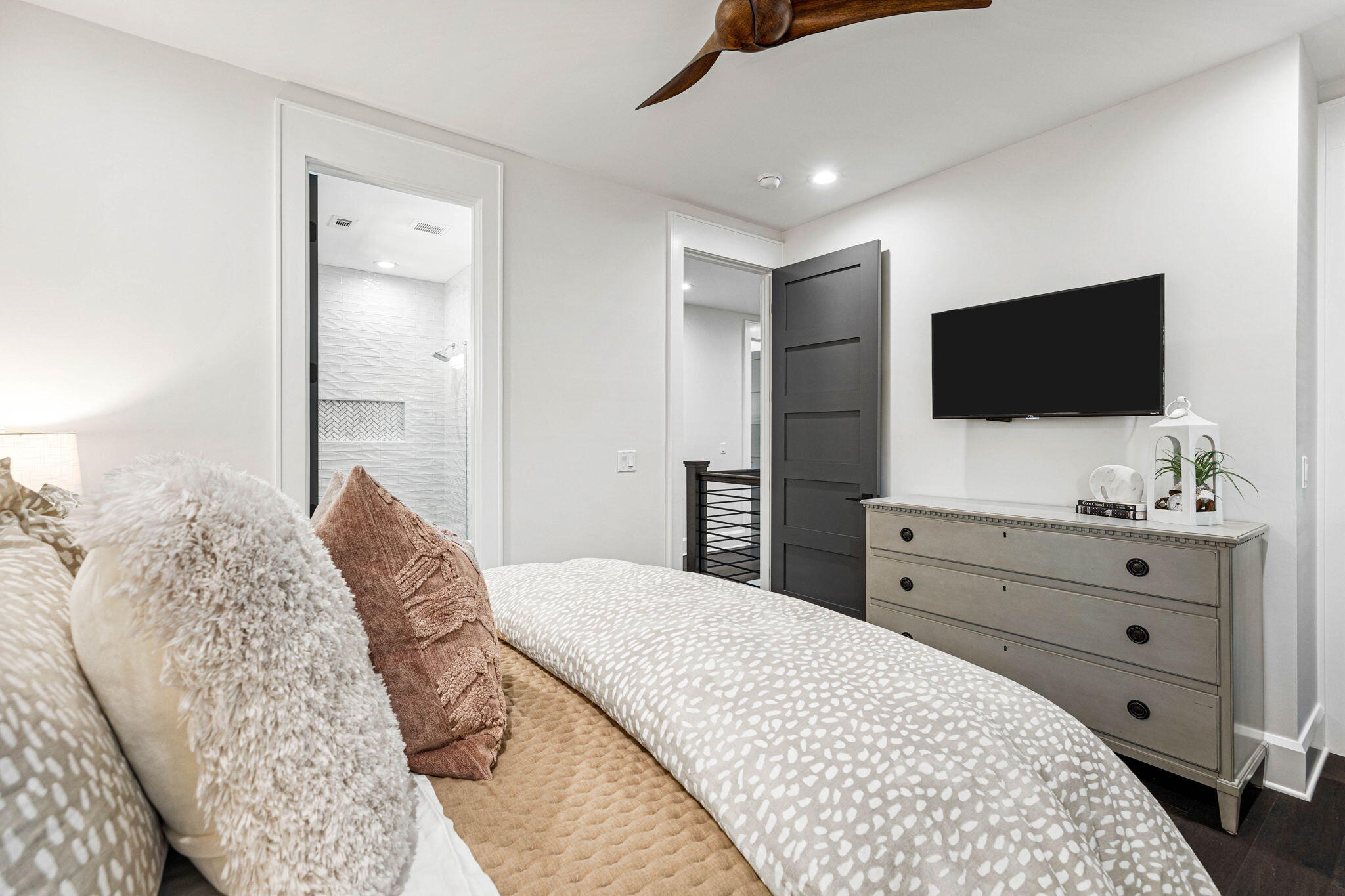 1980 Baytowne Loop Miramar Beach, FL 32550 - Photo 43 of 95 a bedroom with a bed and a flat screen tv