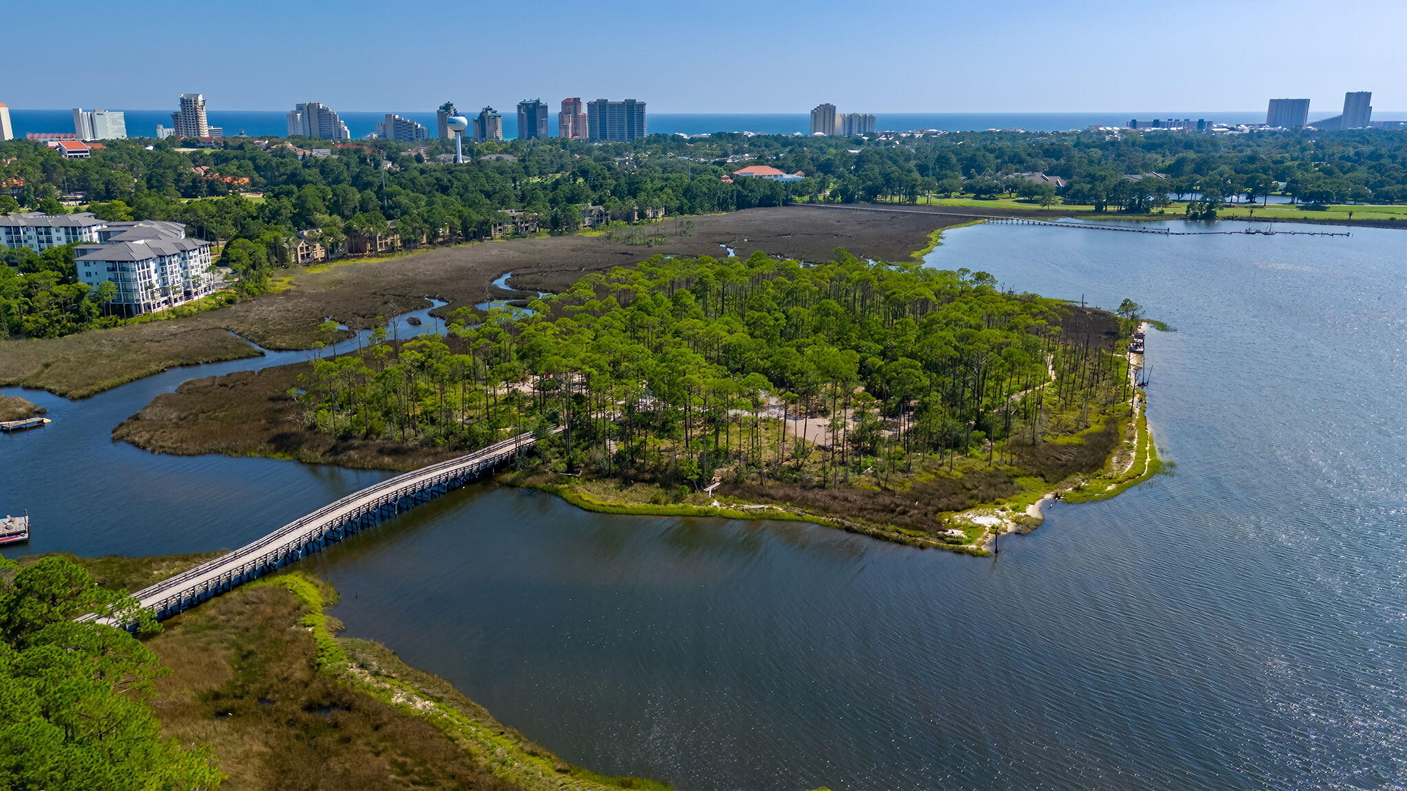 1980 Baytowne Loop Miramar Beach, FL 32550 - Photo 83 of 95 a view of a lake with a city
