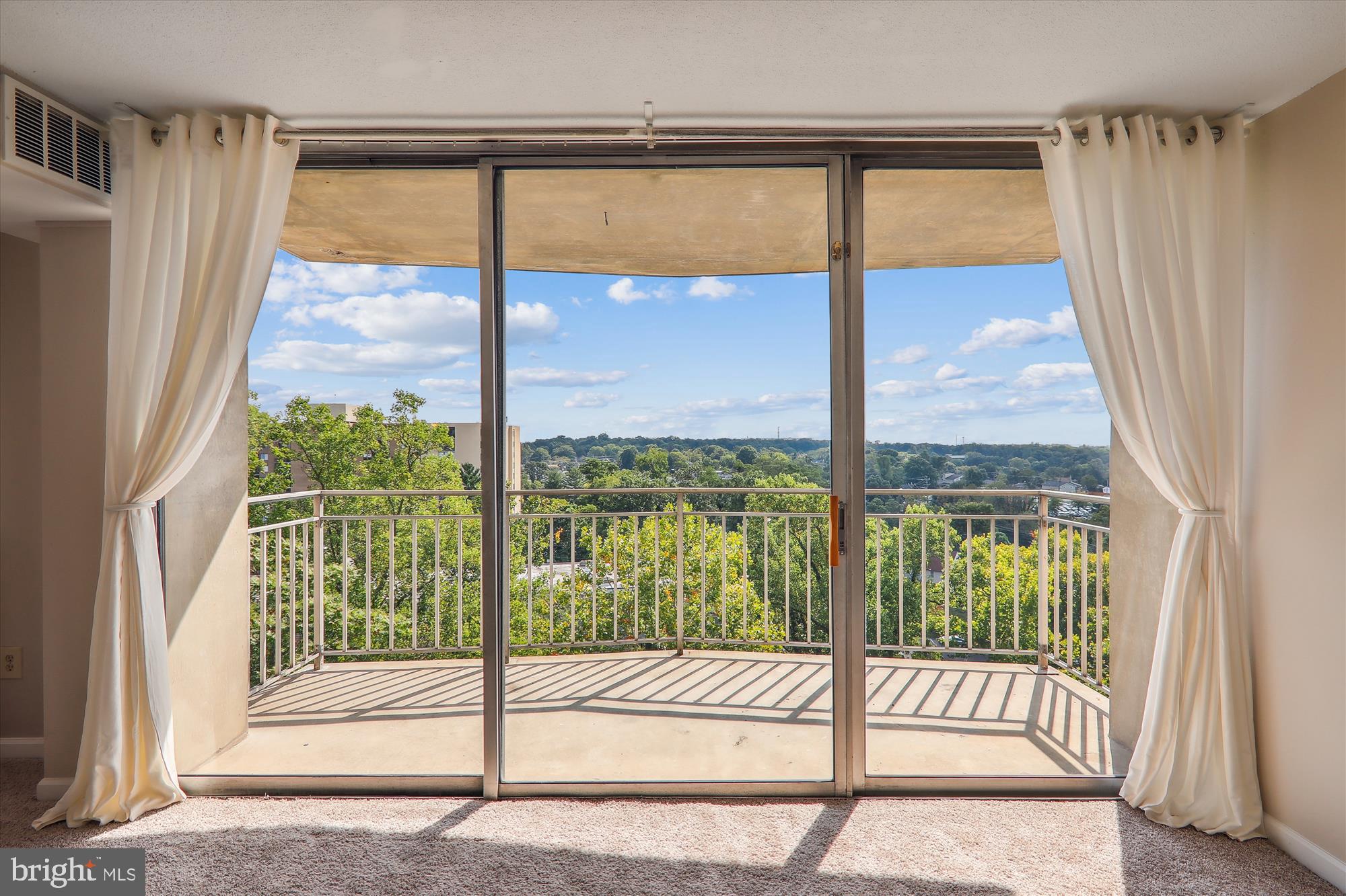 1836 Metzerott Road, Unit 923 Hyattsville, MD 20783 - Photo 9 of 25 Balcony Off Living Room