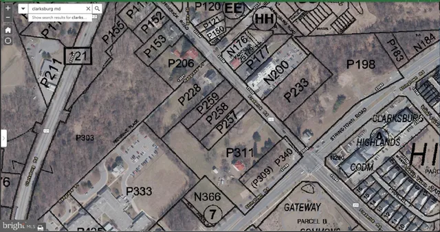 a view of a city with tall buildings