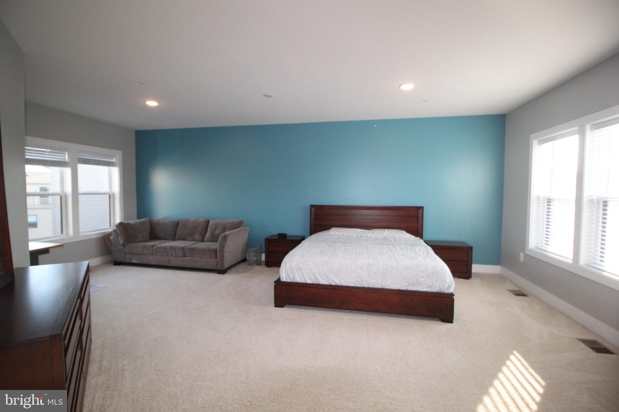 44738 Tiverton Square Ashburn, VA 20147 - Photo 40 of 66 a bedroom with double bed and a large window