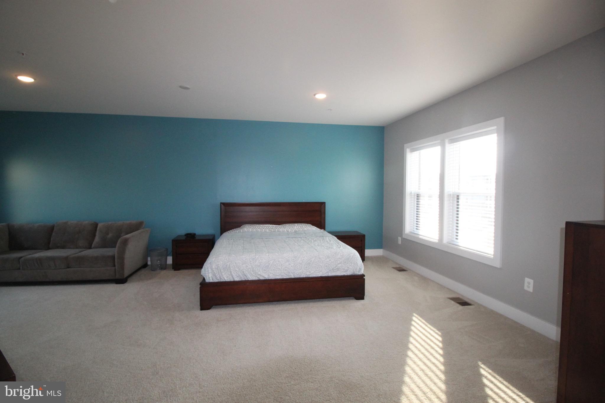 44738 Tiverton Square Ashburn, VA 20147 - Photo 41 of 66 a bedroom with a bed and a couch