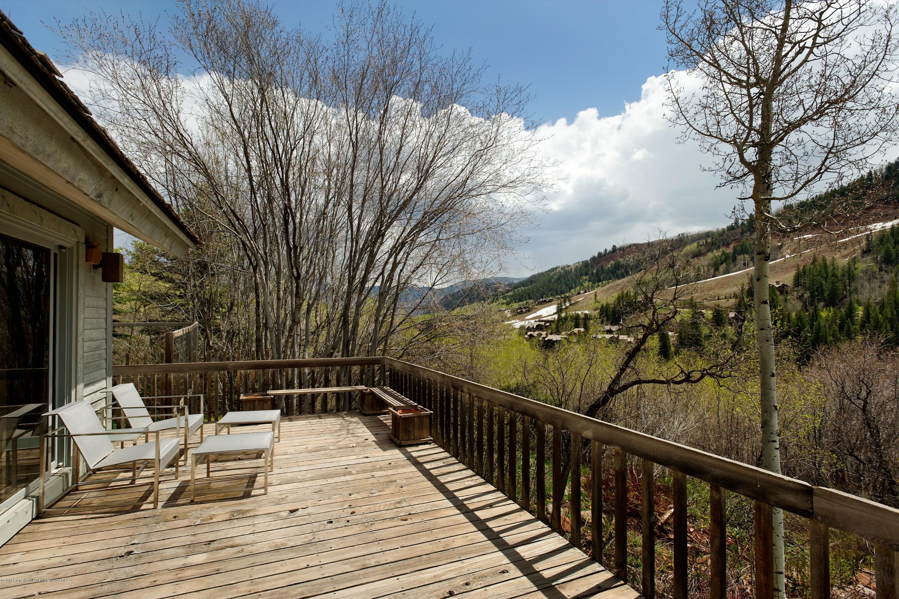 2021 Maroon Creek Road Aspen, CO 81611 - Photo 15 of 21 a view of balcony with furniture
