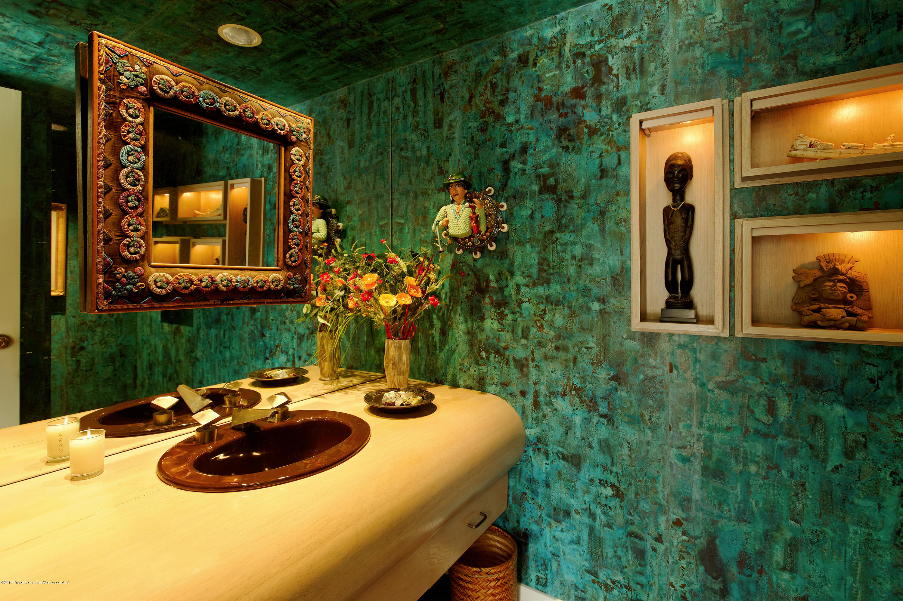 2021 Maroon Creek Road Aspen, CO 81611 - Photo 8 of 21 a table and chairs in front of a house