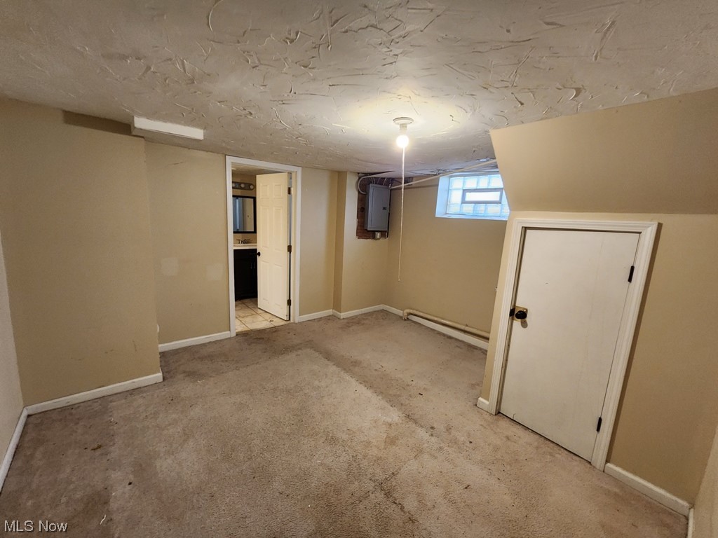 3602 Silsby Road University Heights, OH 44118 - Photo 13 of 19 Basement with light colored carpet