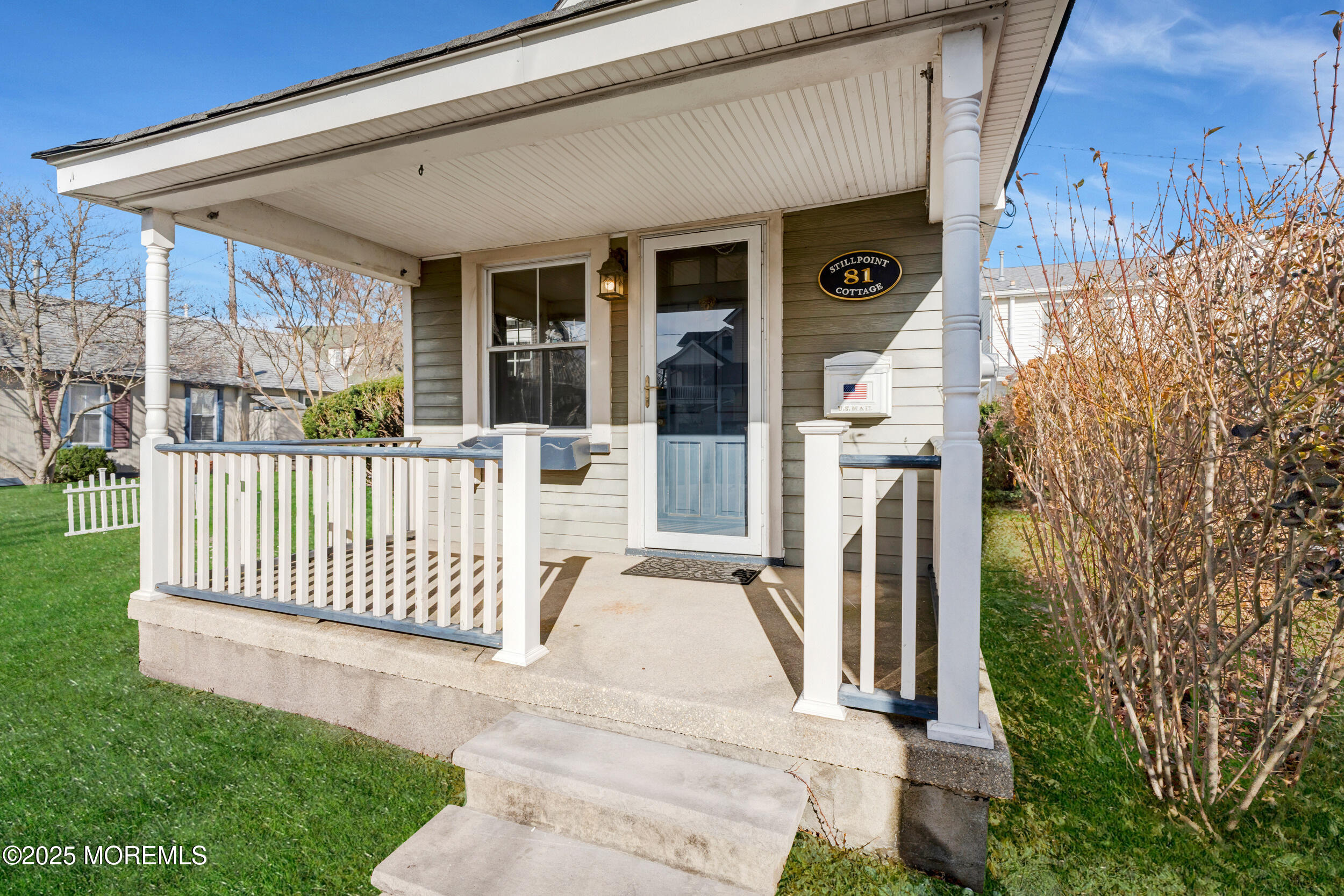 81 Inskip Avenue Ocean Grove, NJ 07756 - Photo 4 of 86 a view of a porch with a garden