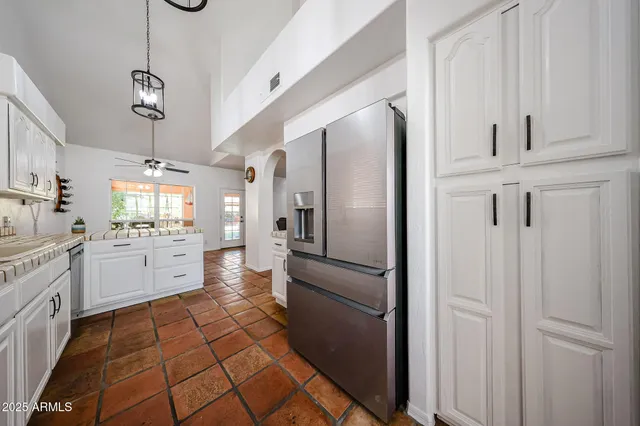 a view of workspace with a window