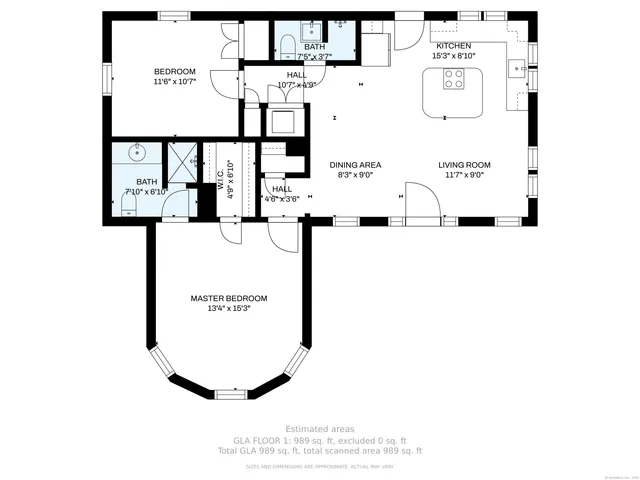 a picture of a wall with a white wall and a painting