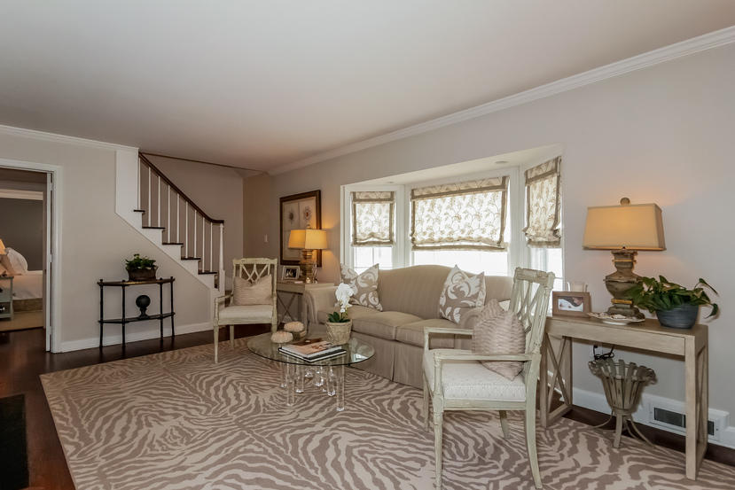 19 Salisbury Road Darien, CT 06820 - Photo 10 of 37 a living room with furniture a rug and a window