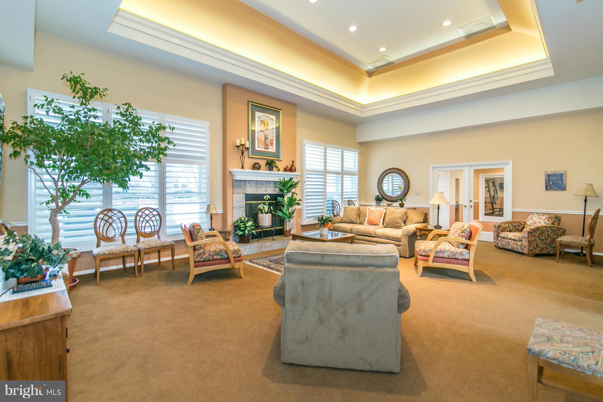 20951 Timber Ridge Terrace, Unit 101 Ashburn, VA 20147 - Photo 17 of 23 The clubhouse offers great space.