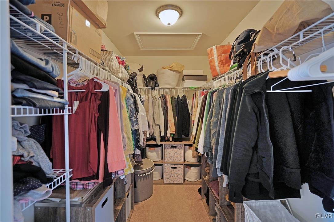229 Snapdragon Way Allentown, PA 18104 - Photo 18 of 27 a view of walk in closet with clothes and shoes