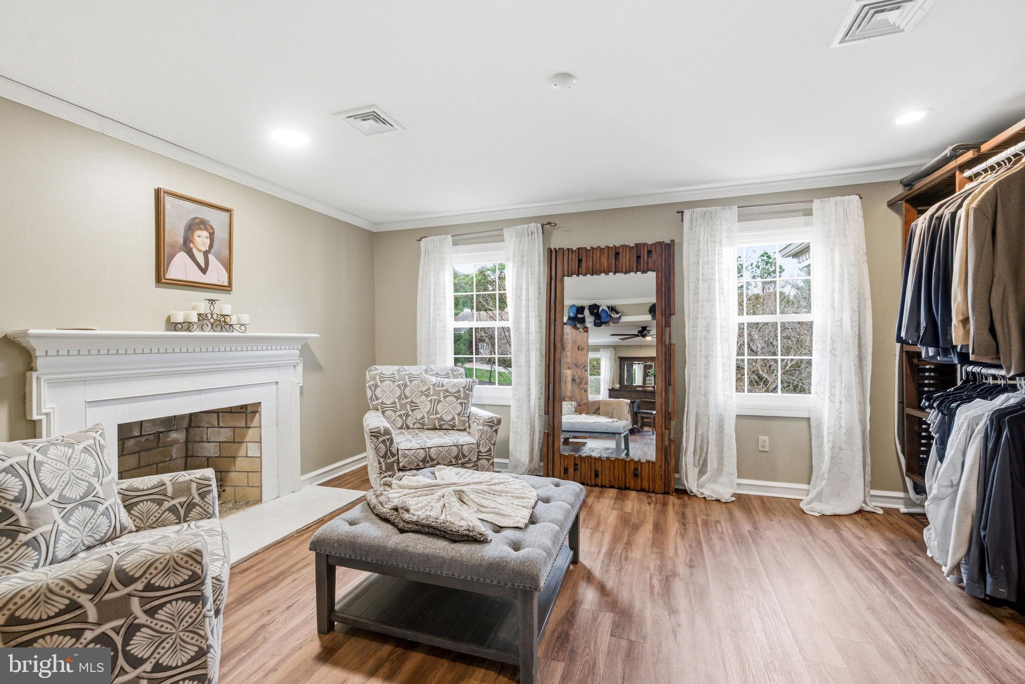 2 Teaberry Drive Medford, NJ 08055 - Photo 32 of 72 a living room with furniture and a fireplace