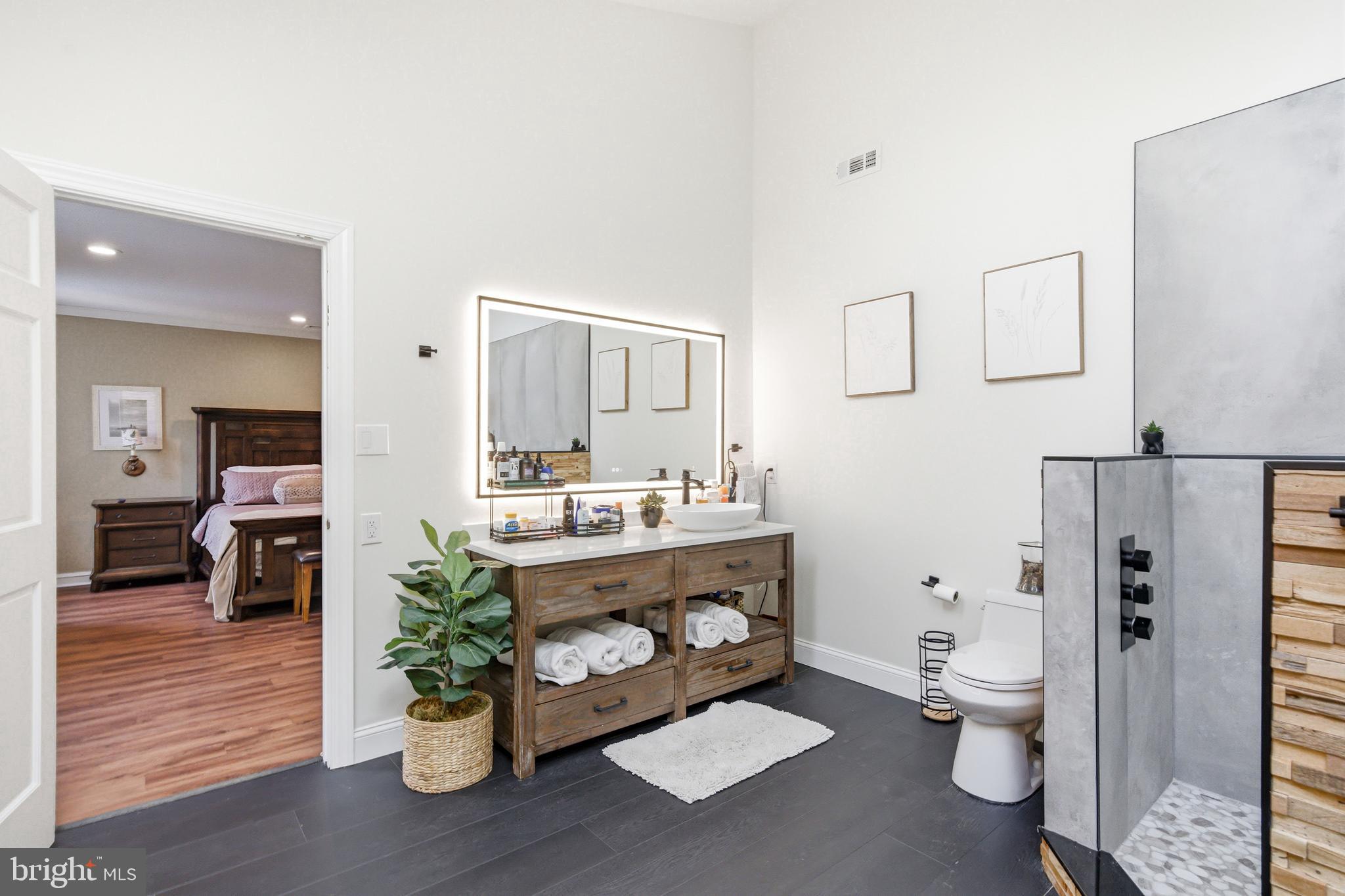 2 Teaberry Drive Medford, NJ 08055 - Photo 36 of 72 a bathroom with a sink a toilet and a view of bathroom