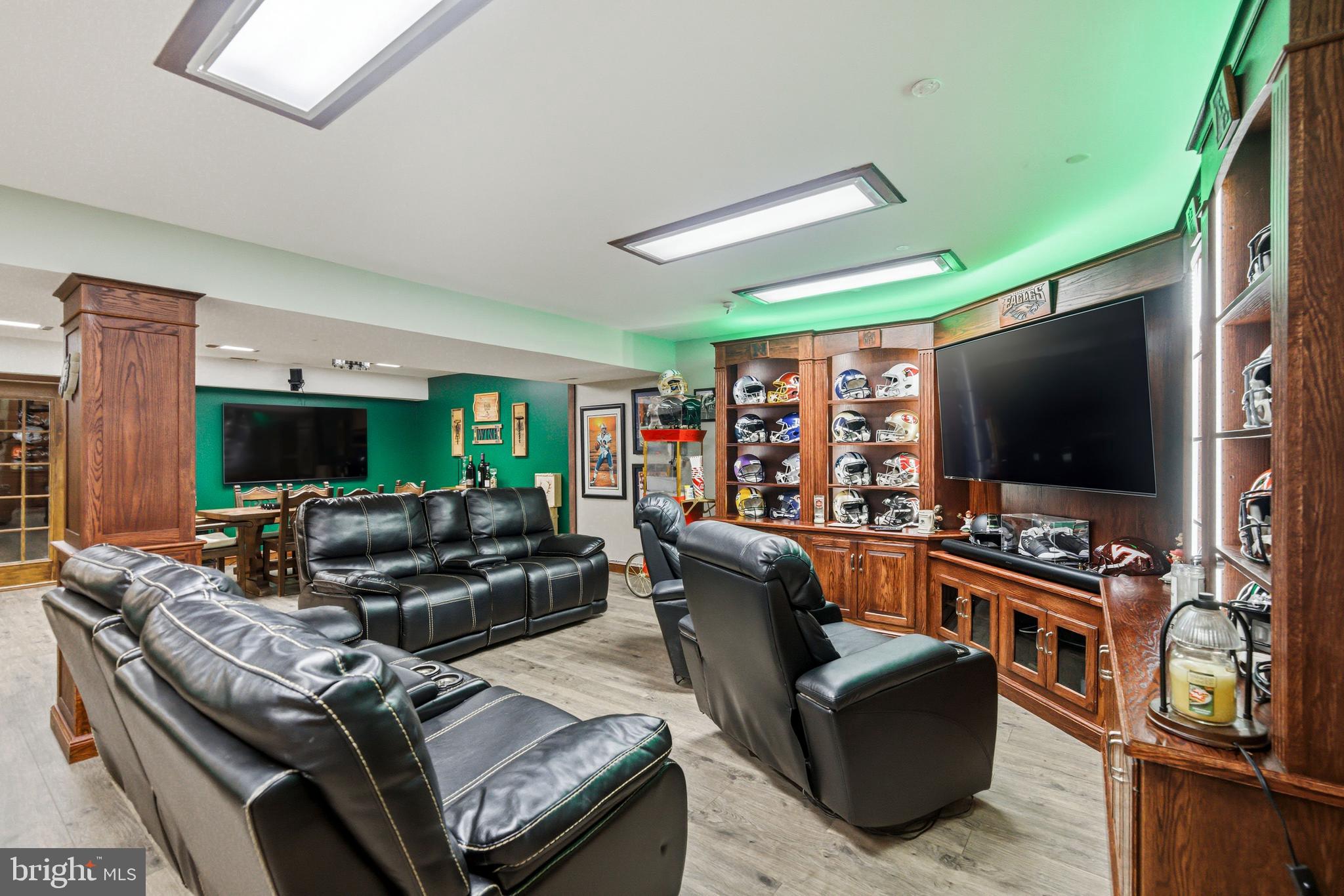 2 Teaberry Drive Medford, NJ 08055 - Photo 49 of 72 a living room with furniture and a flat screen tv