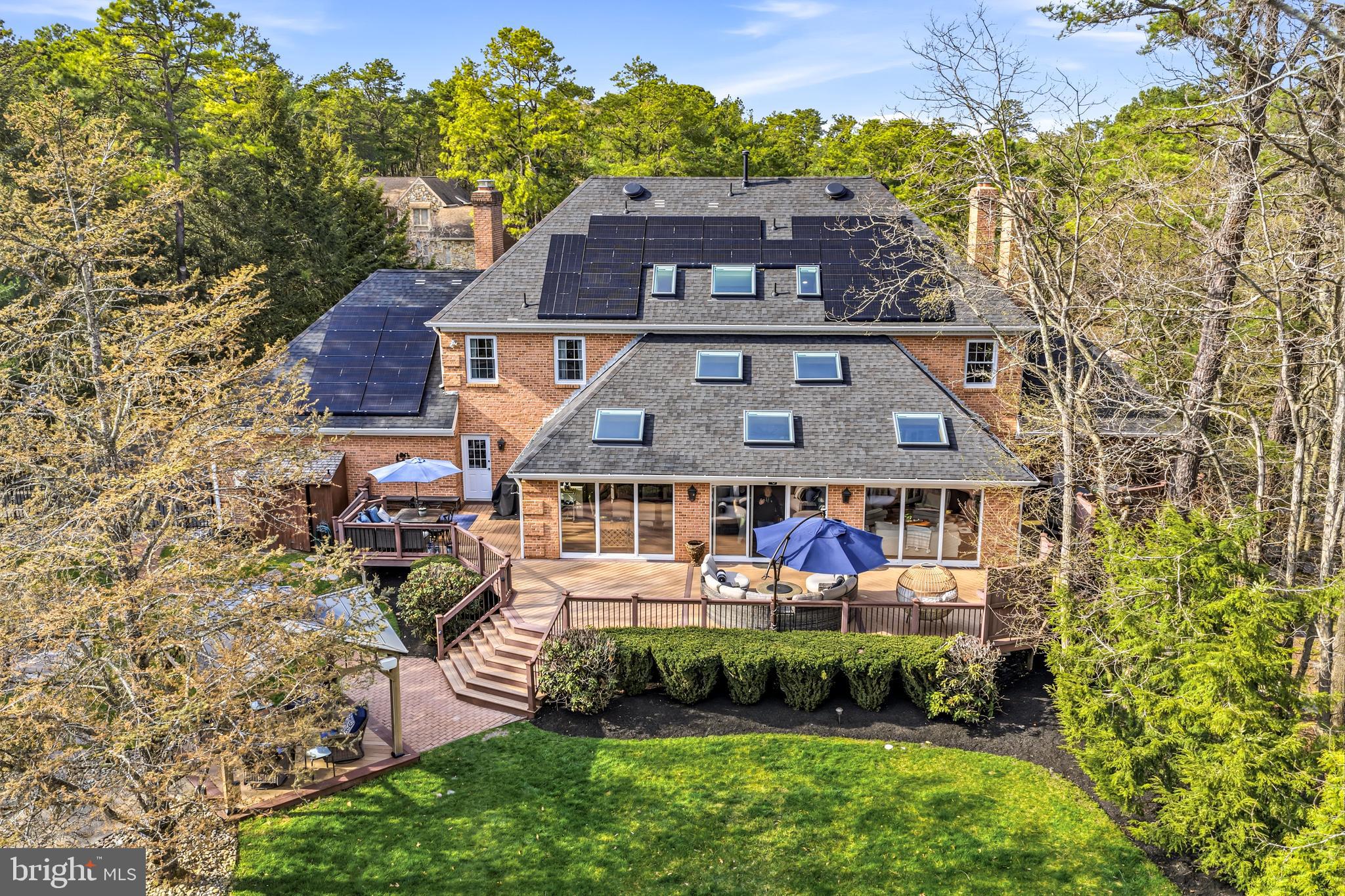 2 Teaberry Drive Medford, NJ 08055 - Photo 65 of 72 an aerial view of a house with a big yard
