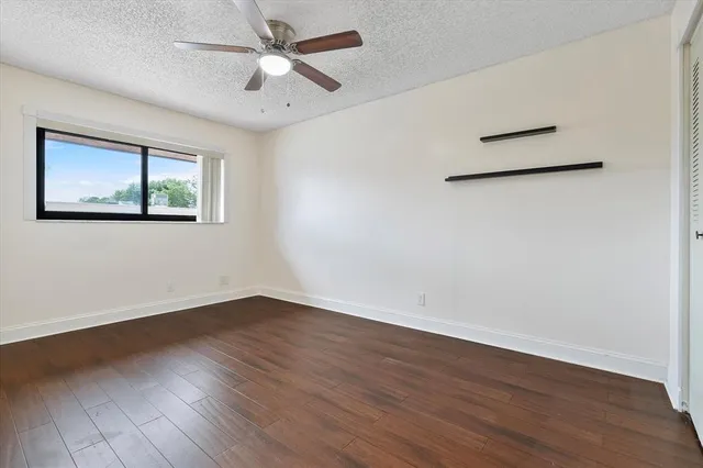 a close view of a closet