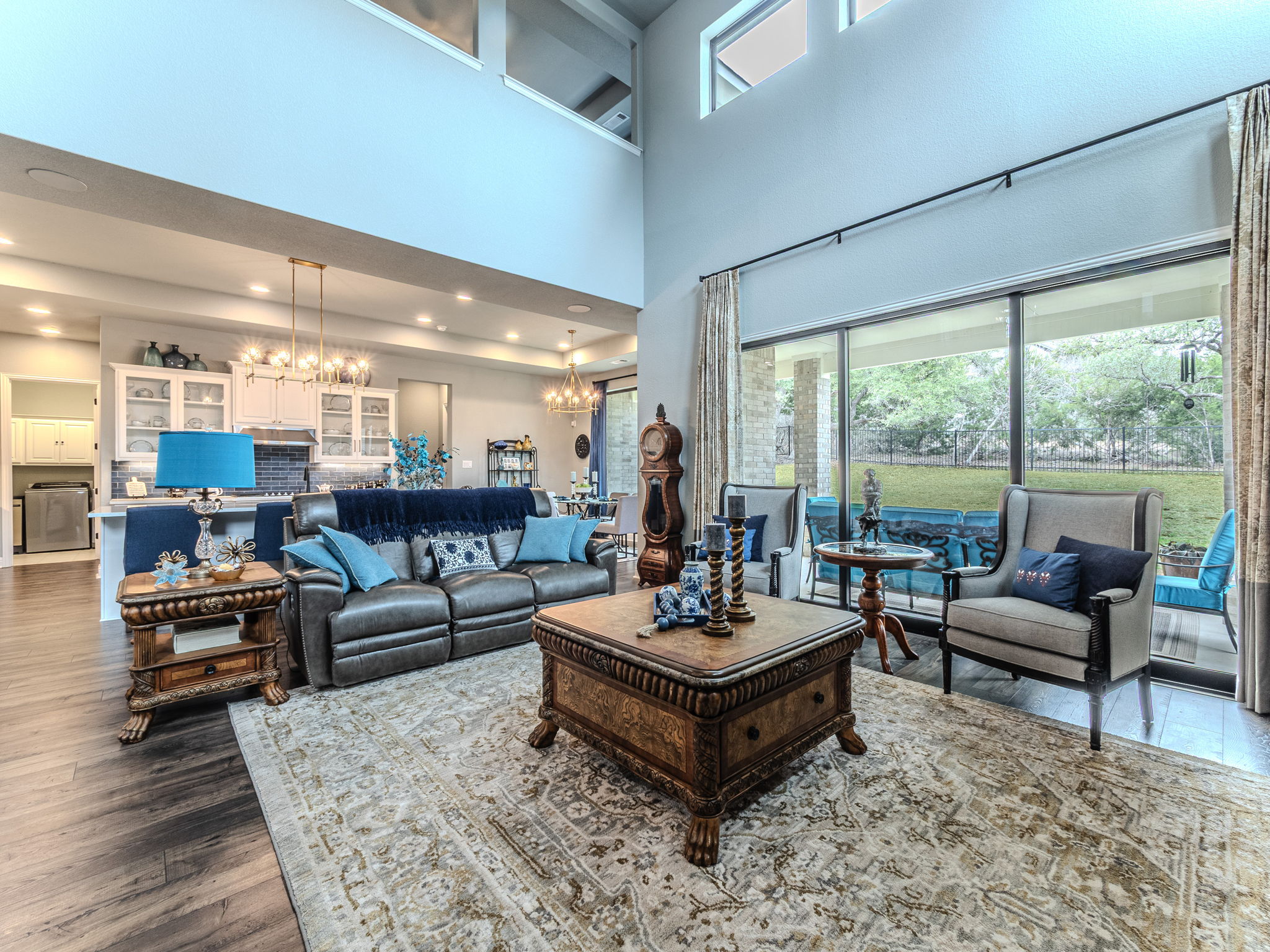 112 Hollytree Court Georgetown, TX 78628 - Photo 3 of 40 a living room with furniture and a large window