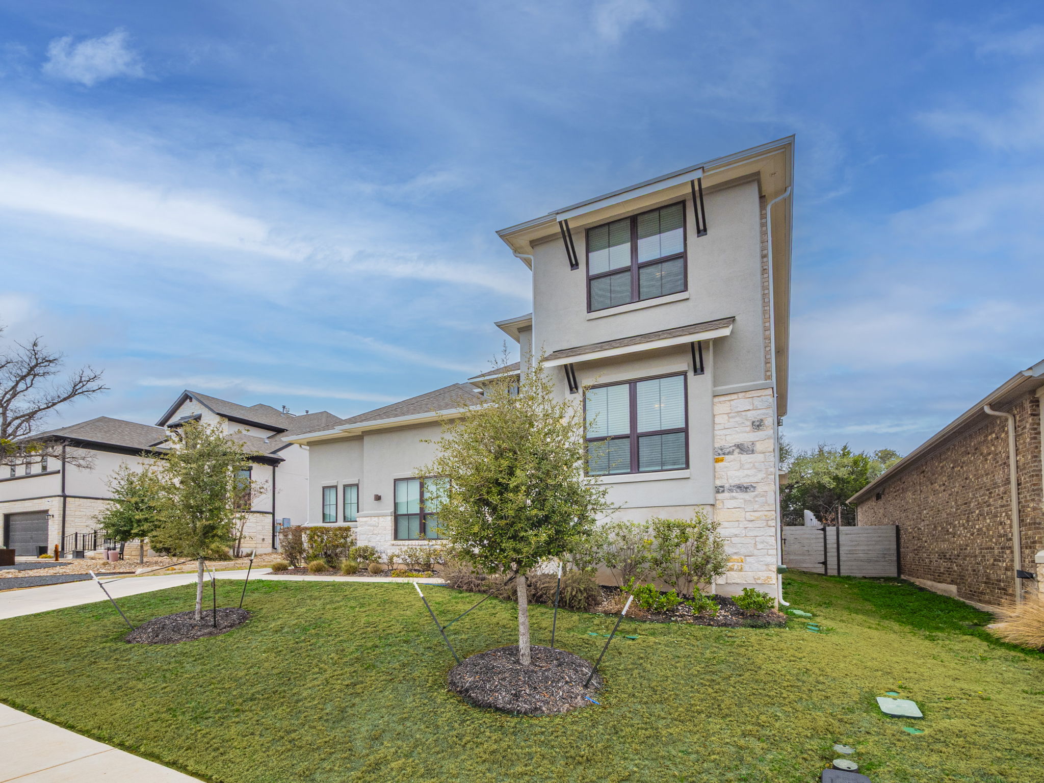 112 Hollytree Court Georgetown, TX 78628 - Photo 6 of 40 a front view of a house with a yard