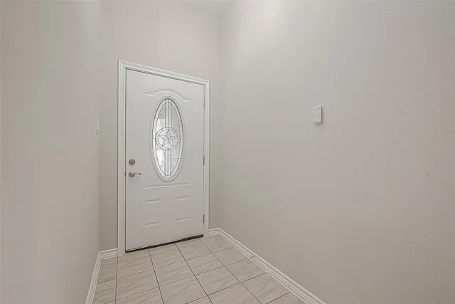 a close view of a door and a door