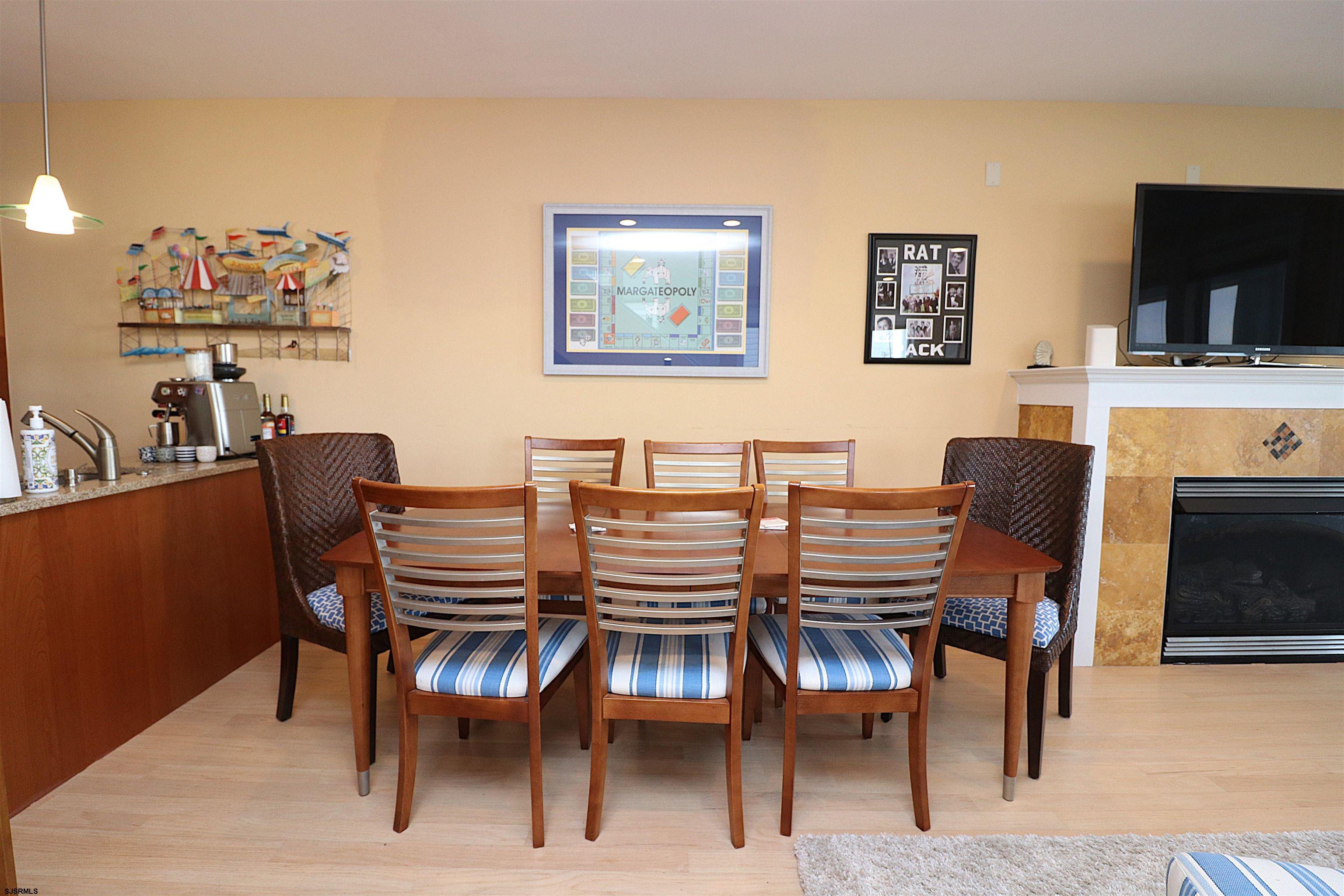214 North Decatur Avenue, Unit B Margate City, NJ 08402 - Photo 18 of 23 a dining room with furniture and window