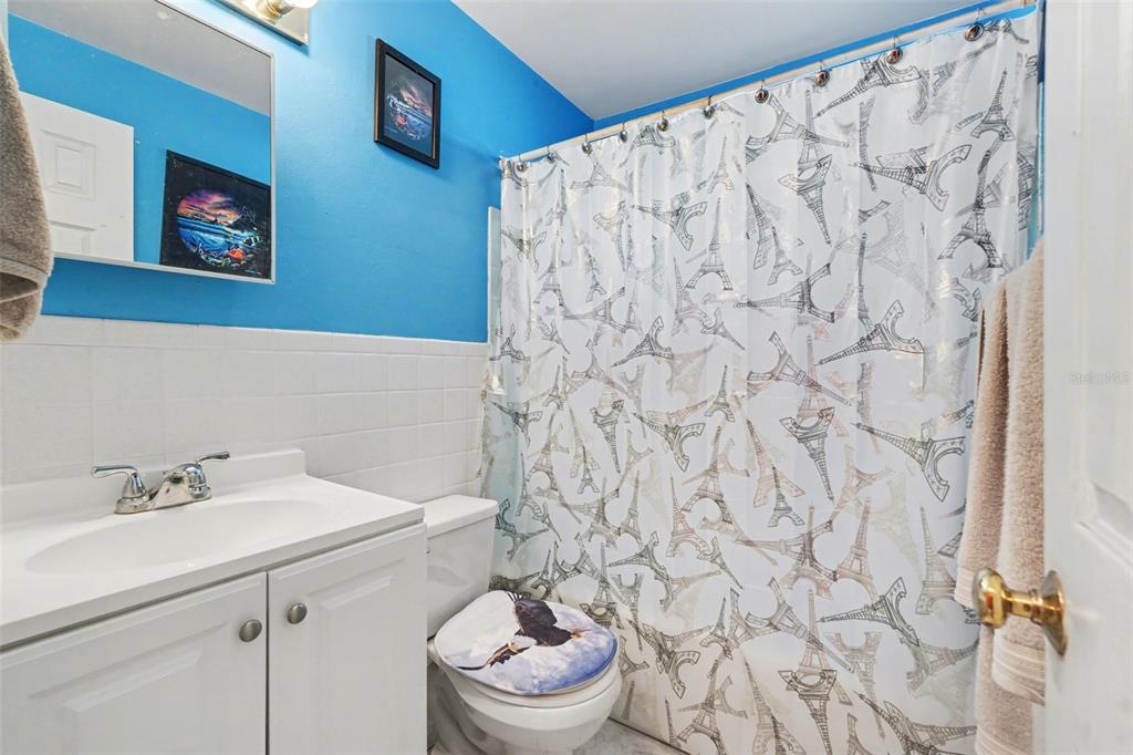 9528 River Road Spring Hill, FL 34608 - Photo 27 of 30 a bathroom with a sink and a toilet