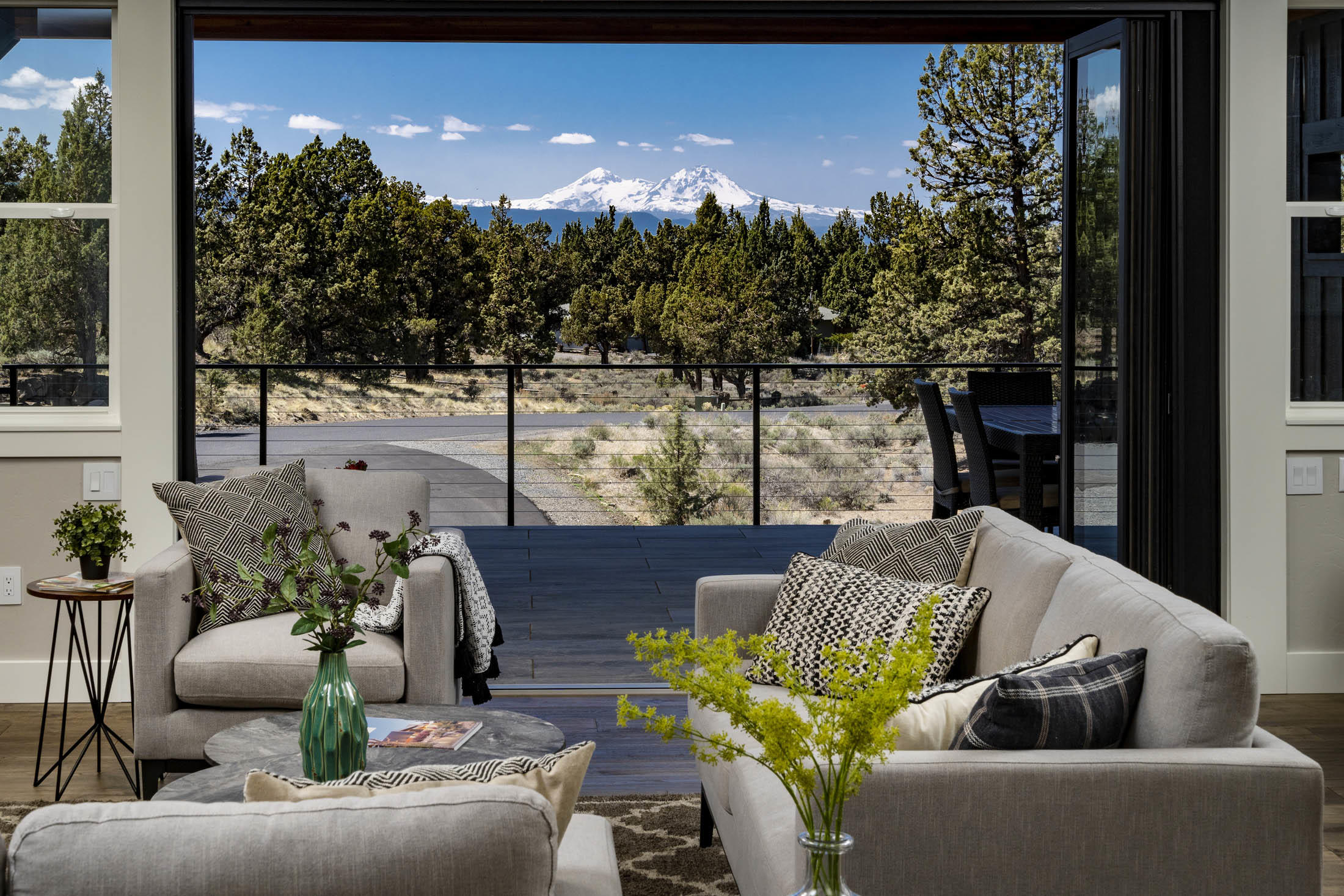64486 McGrath Road Bend, OR 97701 - Photo 7 of 38 Cascade mountain range view from great room.
