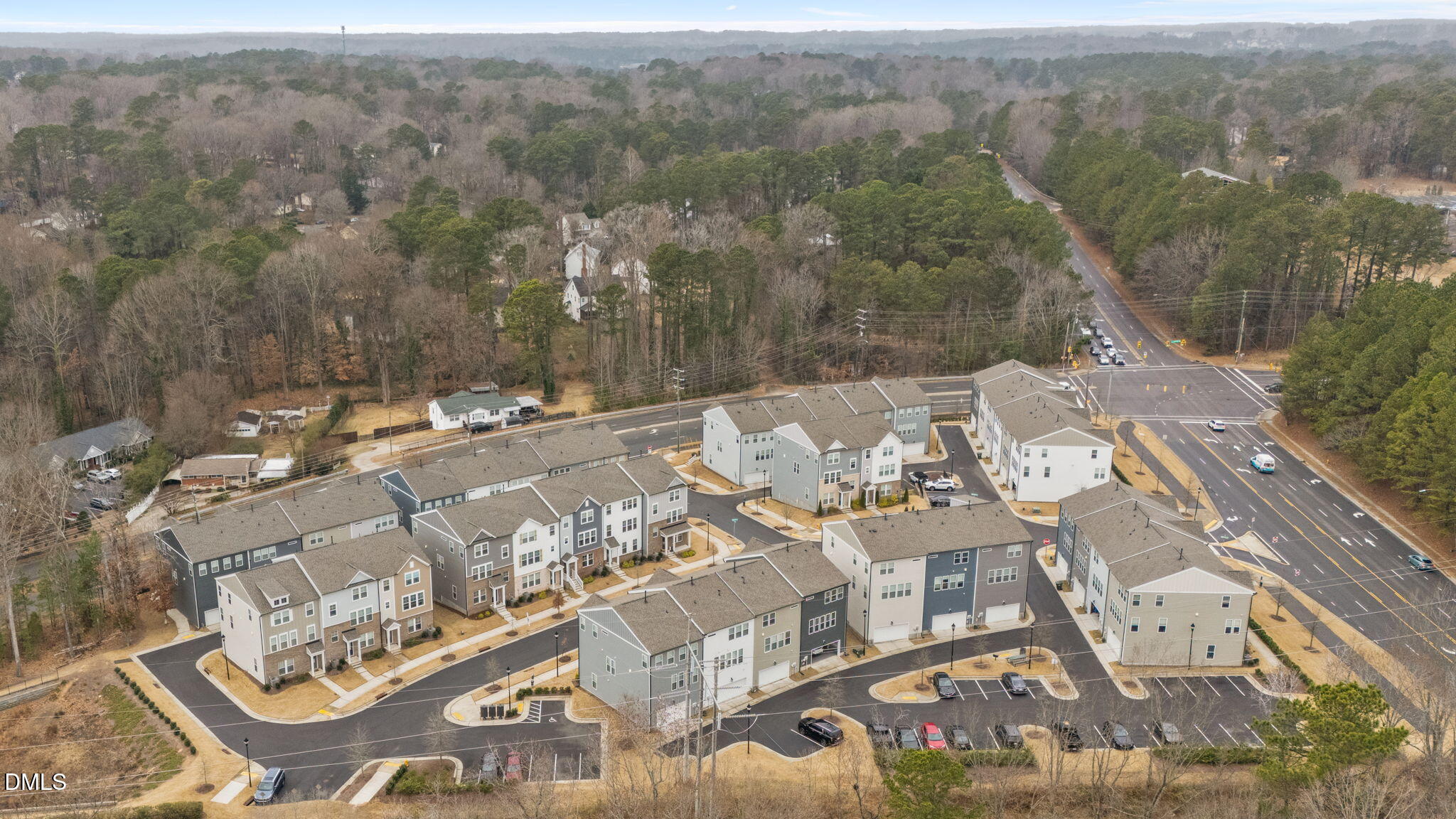 7015 Gentle Pine Place Raleigh, NC 27613 - Photo 37 of 41 an aerial view of a house with a yard