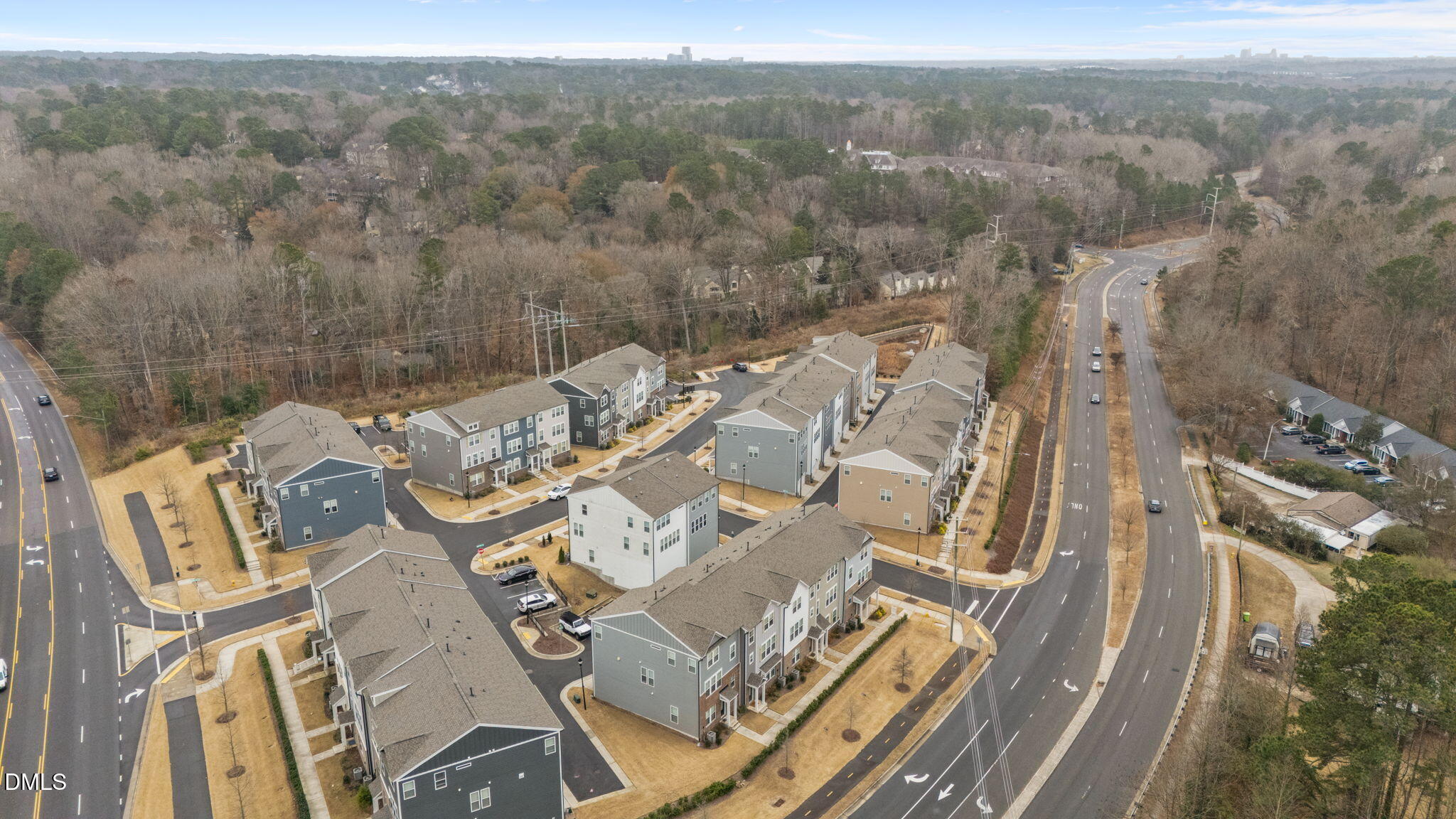 7015 Gentle Pine Place Raleigh, NC 27613 - Photo 38 of 41 an aerial view of a house with a yard