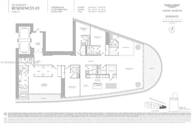 a roof deck with table and chairs under an umbrella