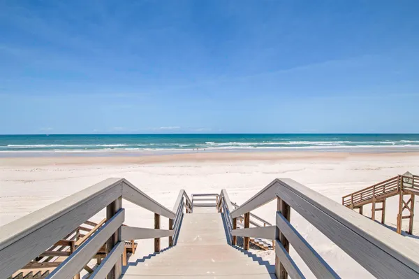 a view of an ocean from a balcony
