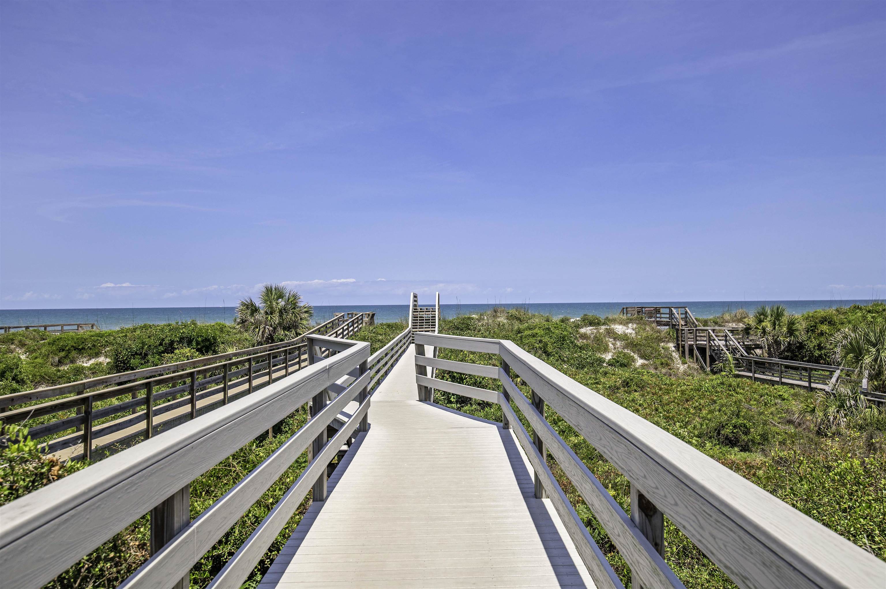6452 Madison Street St. Augustine, FL 32080 - Photo 25 of 27 a view of wooden floor with a city view