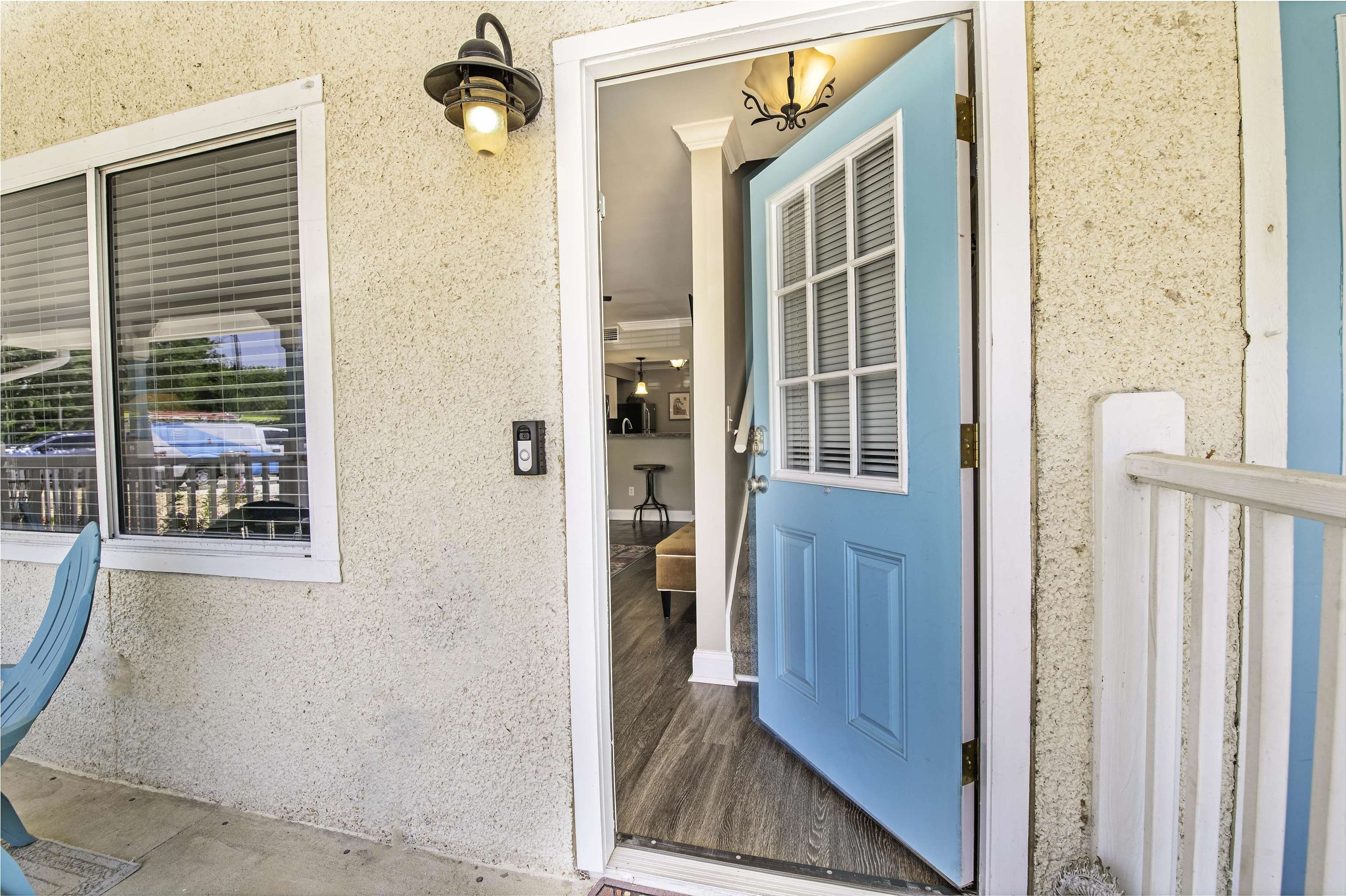 6452 Madison Street St. Augustine, FL 32080 - Photo 5 of 27 a view of a door and a front door