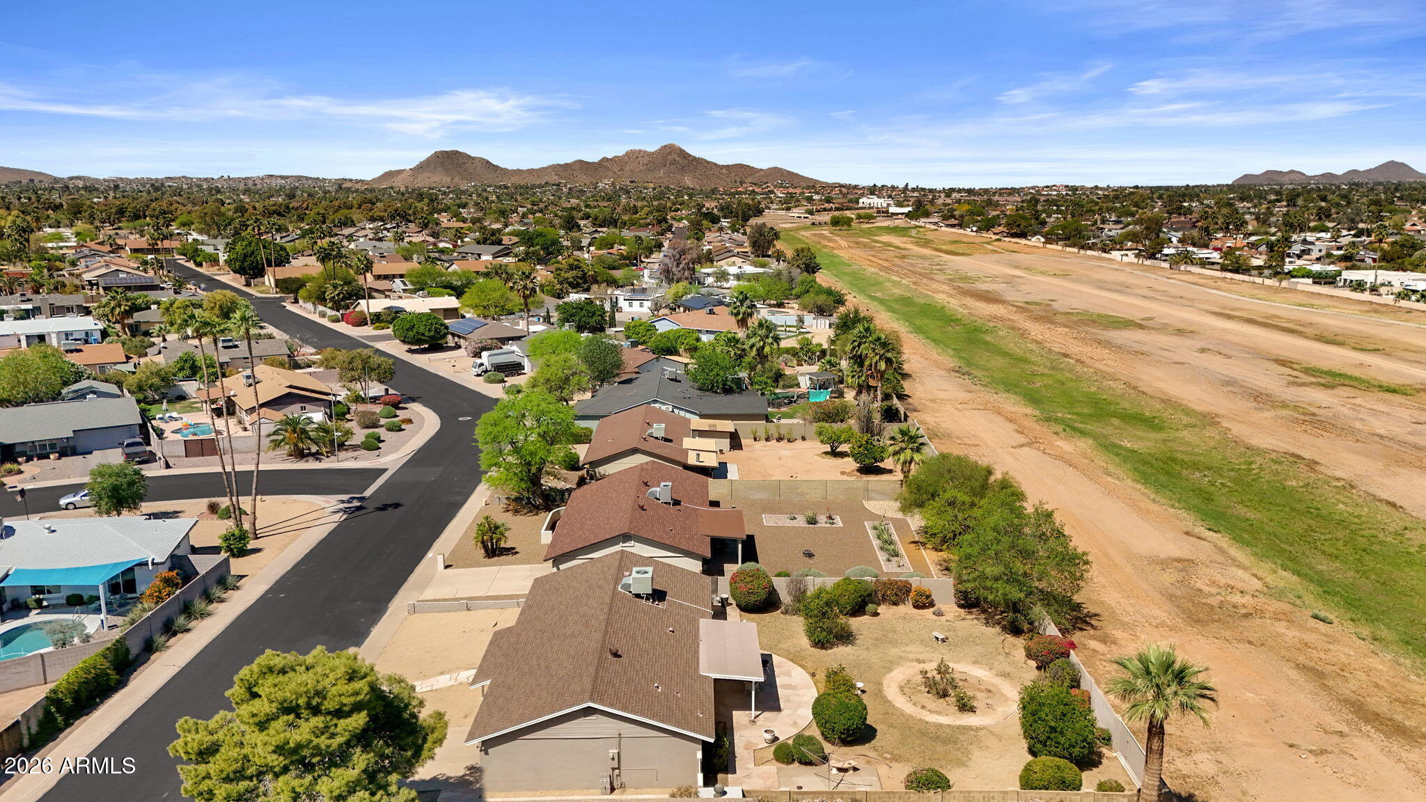 3916 East Bloomfield Road Phoenix, AZ 85032 - Photo 46 of 55 aerial view
