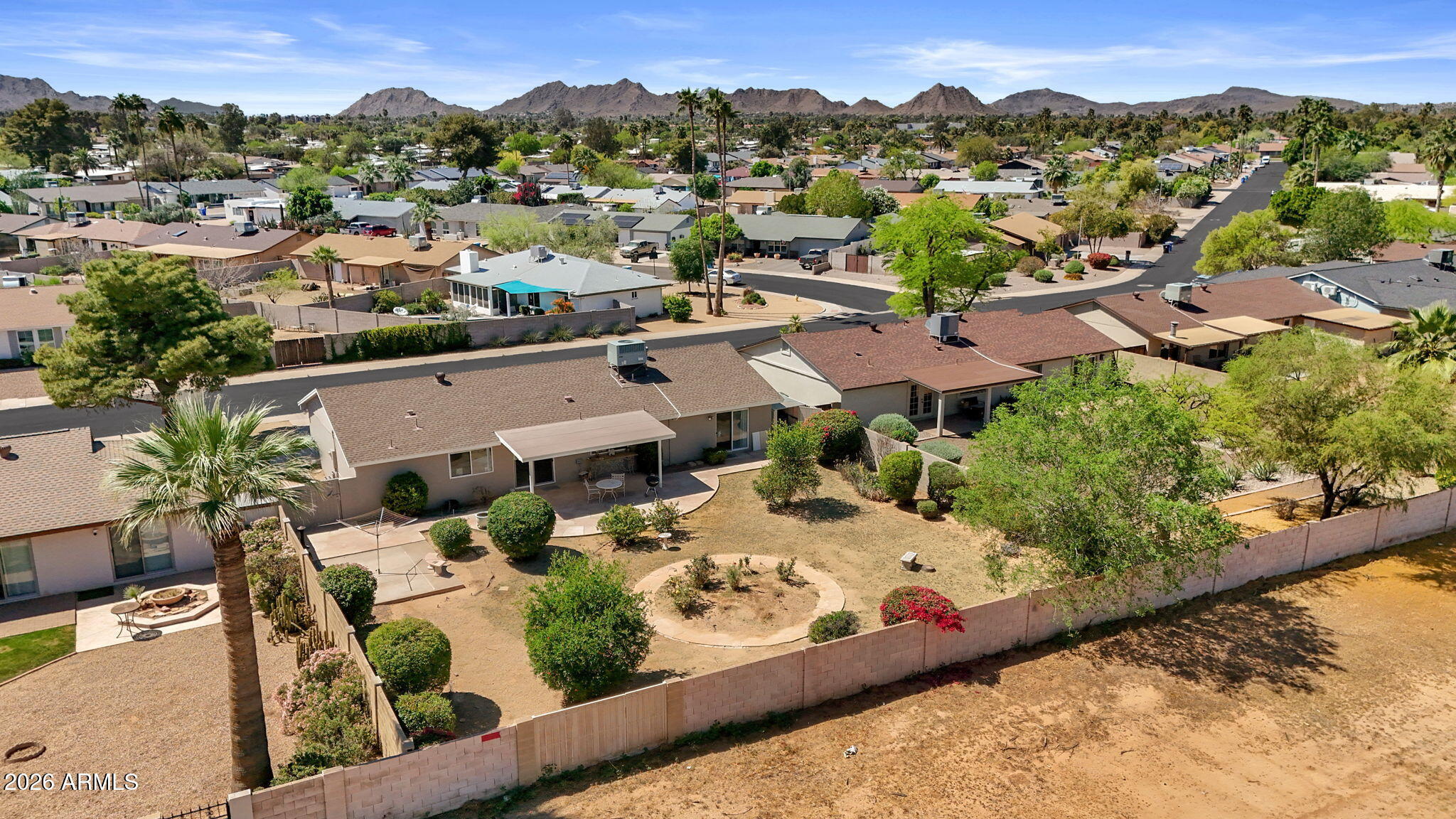 3916 East Bloomfield Road Phoenix, AZ 85032 - Photo 53 of 55 aerial view
