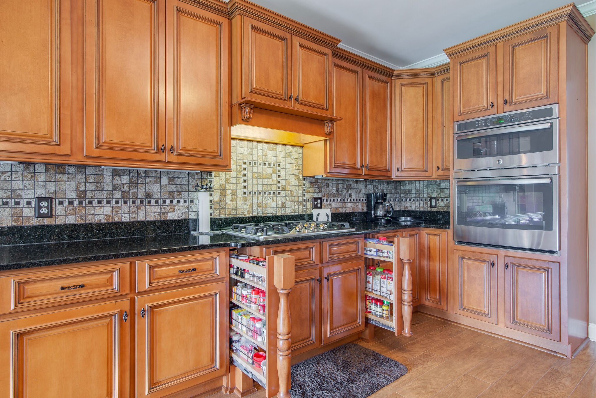 2741 Burgess Gower Road Springfield, TN 37172 - Photo 13 of 50 a kitchen with stainless steel appliances granite countertop a refrigerator and cabinets