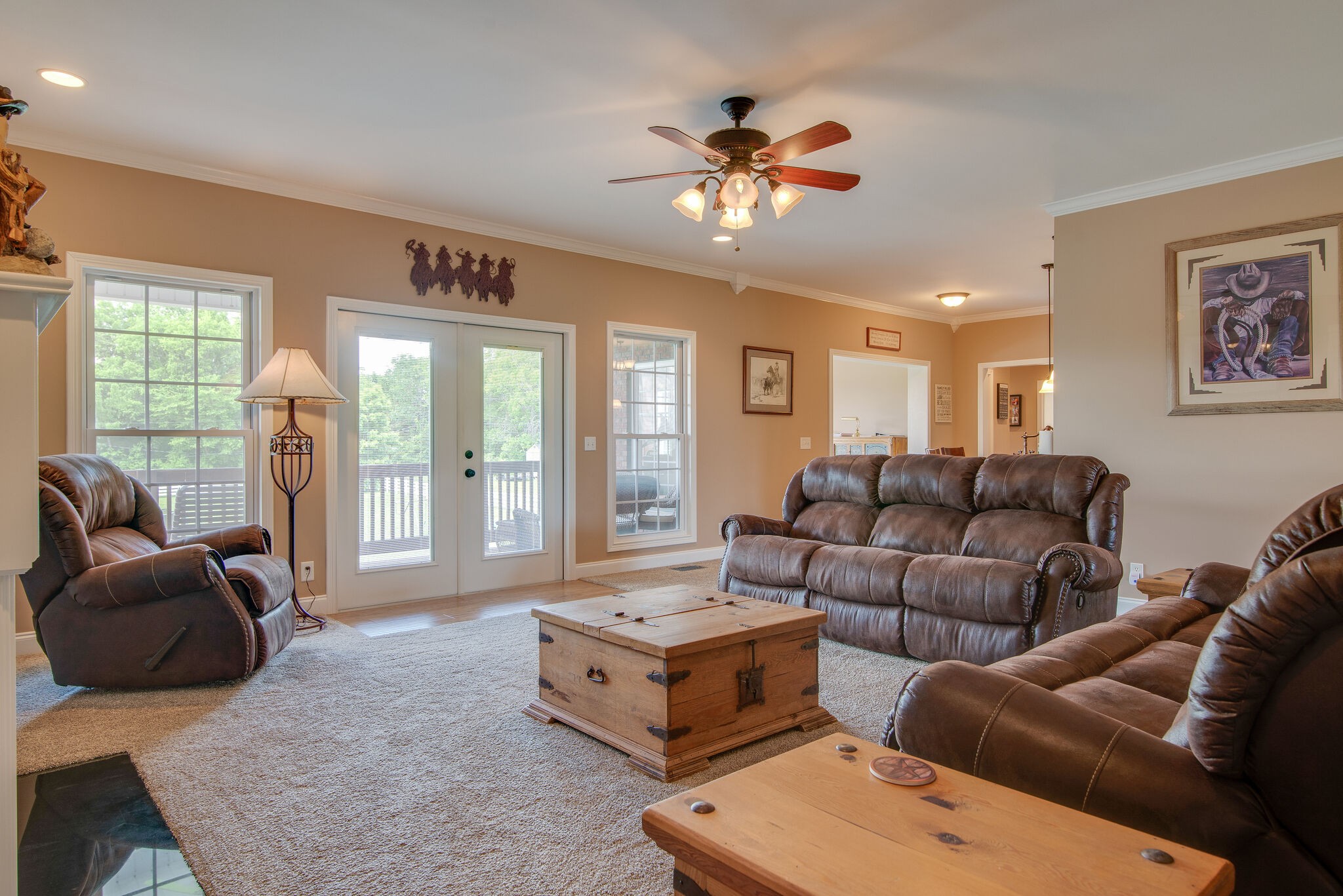 2741 Burgess Gower Road Springfield, TN 37172 - Photo 19 of 50 a living room with furniture and a large window