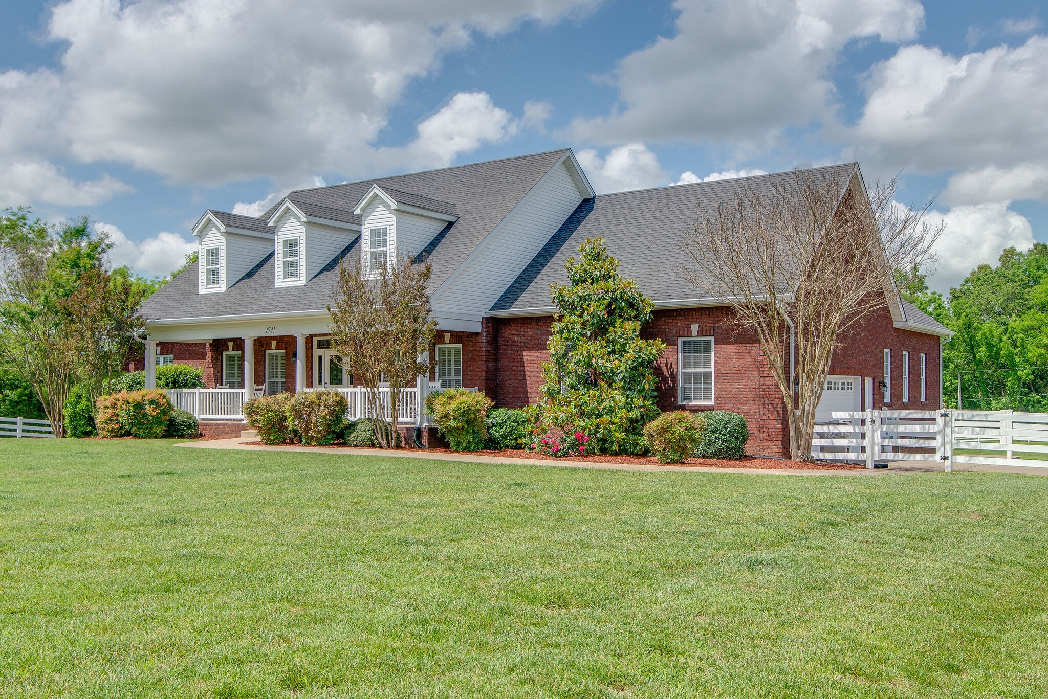 2741 Burgess Gower Road Springfield, TN 37172 - Photo 2 of 50 a front view of a house with a yard