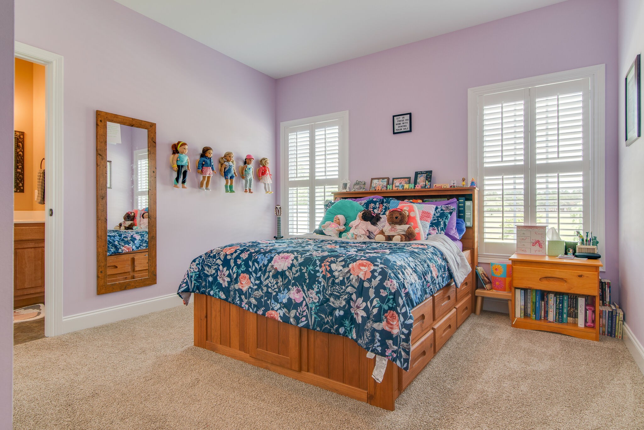 2741 Burgess Gower Road Springfield, TN 37172 - Photo 30 of 50 a bedroom with a bed and a window