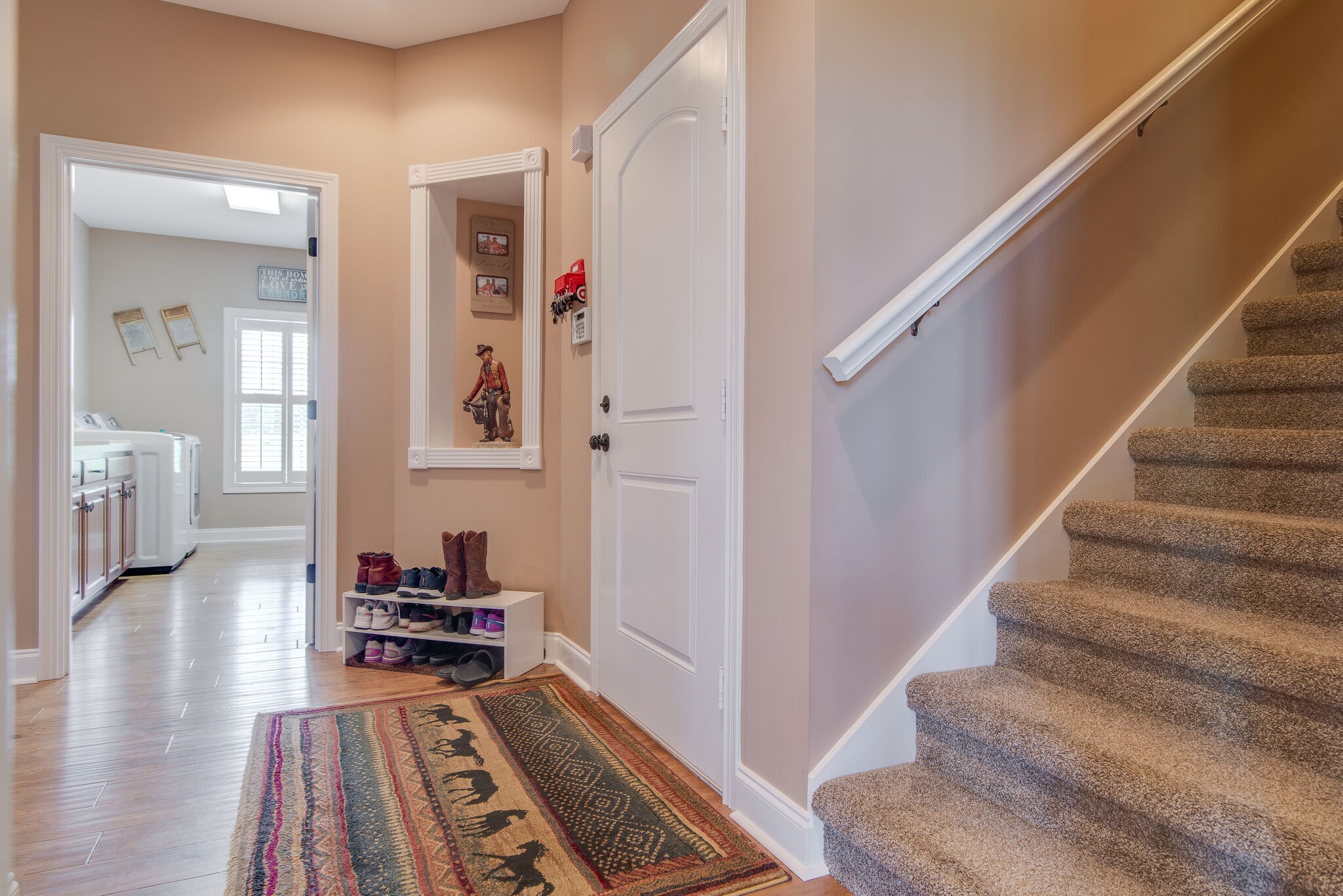 2741 Burgess Gower Road Springfield, TN 37172 - Photo 32 of 50 a view of entryway and hall with wooden floor
