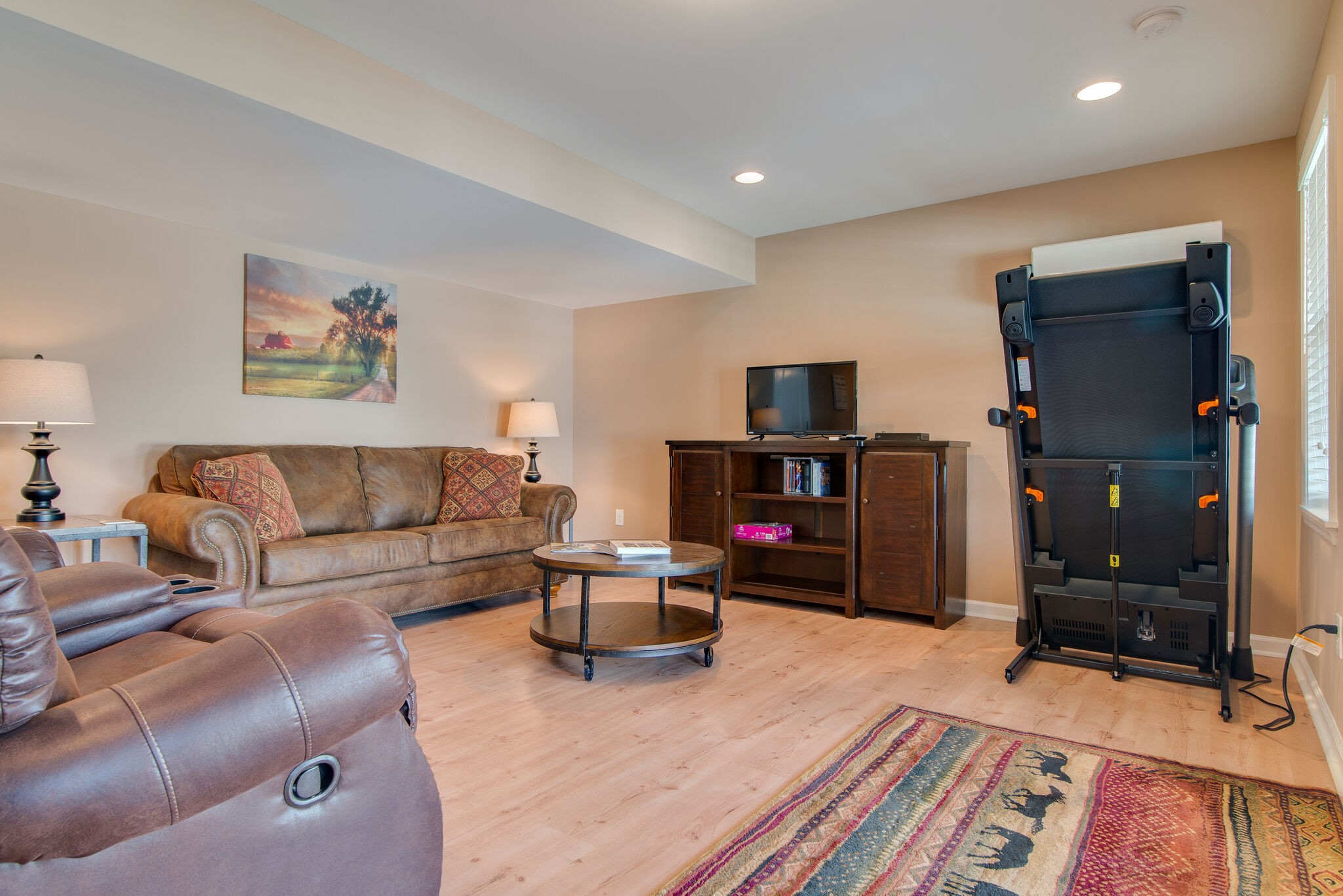 2741 Burgess Gower Road Springfield, TN 37172 - Photo 42 of 50 a living room with furniture and a flat screen tv