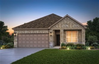 15638 Wandering Maple Way Conroe, TX 77302 - Photo 1 of 20 a front view of a house with a garden and garage