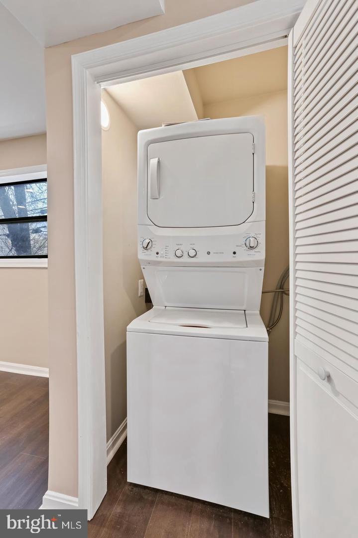 3287 15th Place Southeast, Unit 101 Washington, DC 20020 - Photo 14 of 16 a utility room with dryer and washer