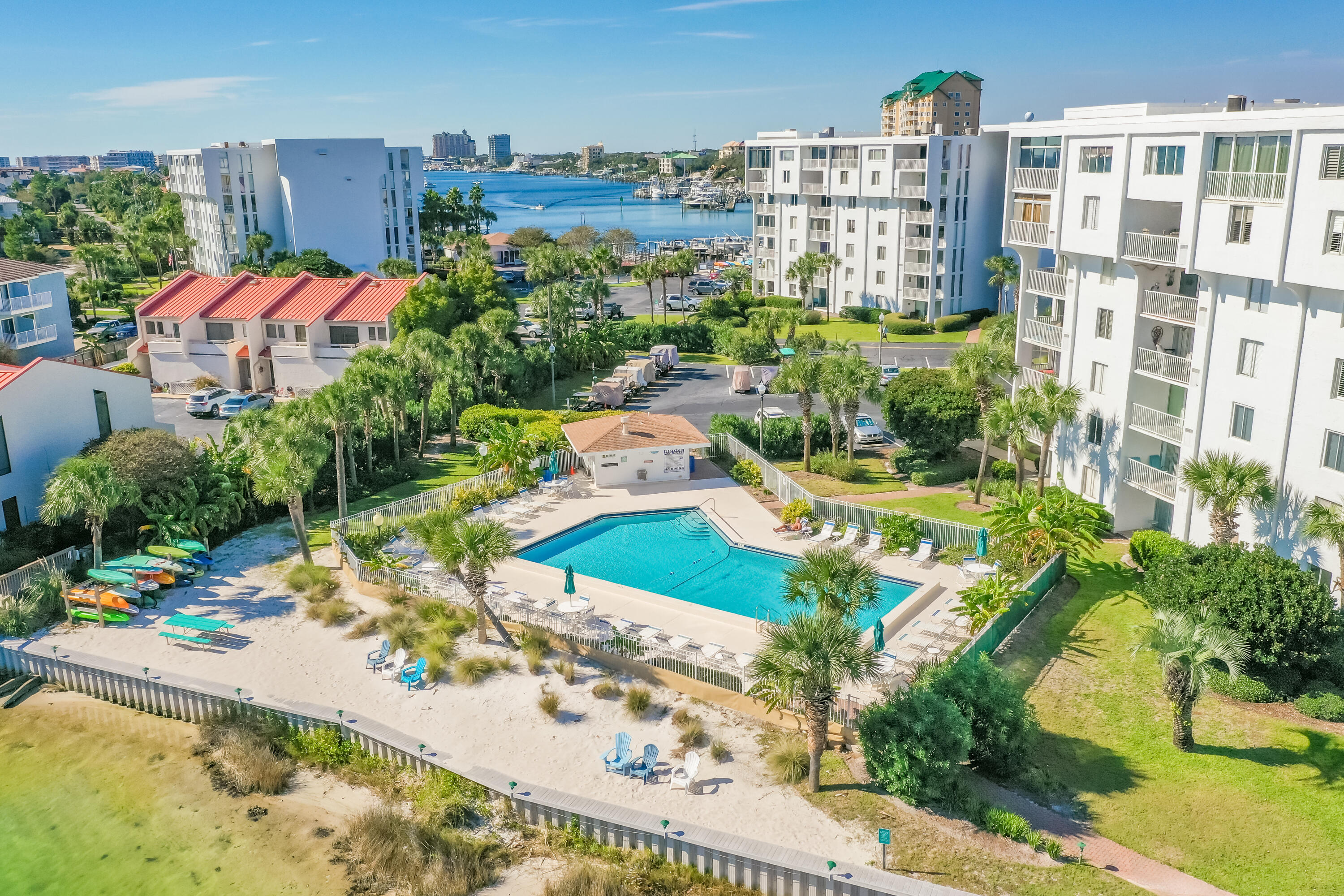 30 Moreno Point Road, Unit 203C Destin, FL 32541 - Photo 27 of 42 Dolphin Point drone _17