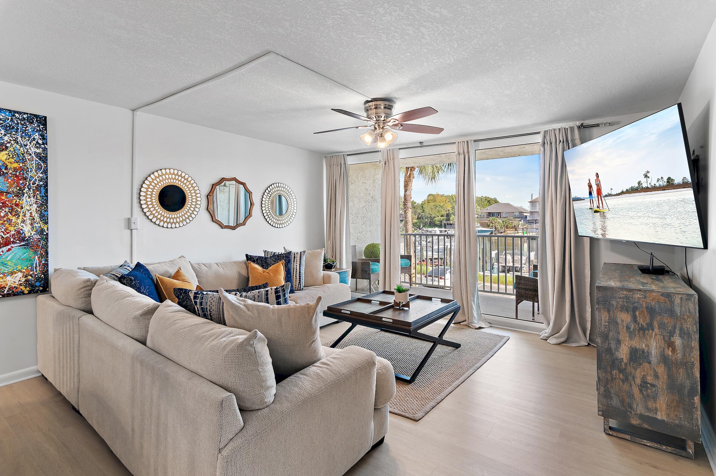 30 Moreno Point Road, Unit 203C Destin, FL 32541 - Photo 4 of 42 Spacious Living Area